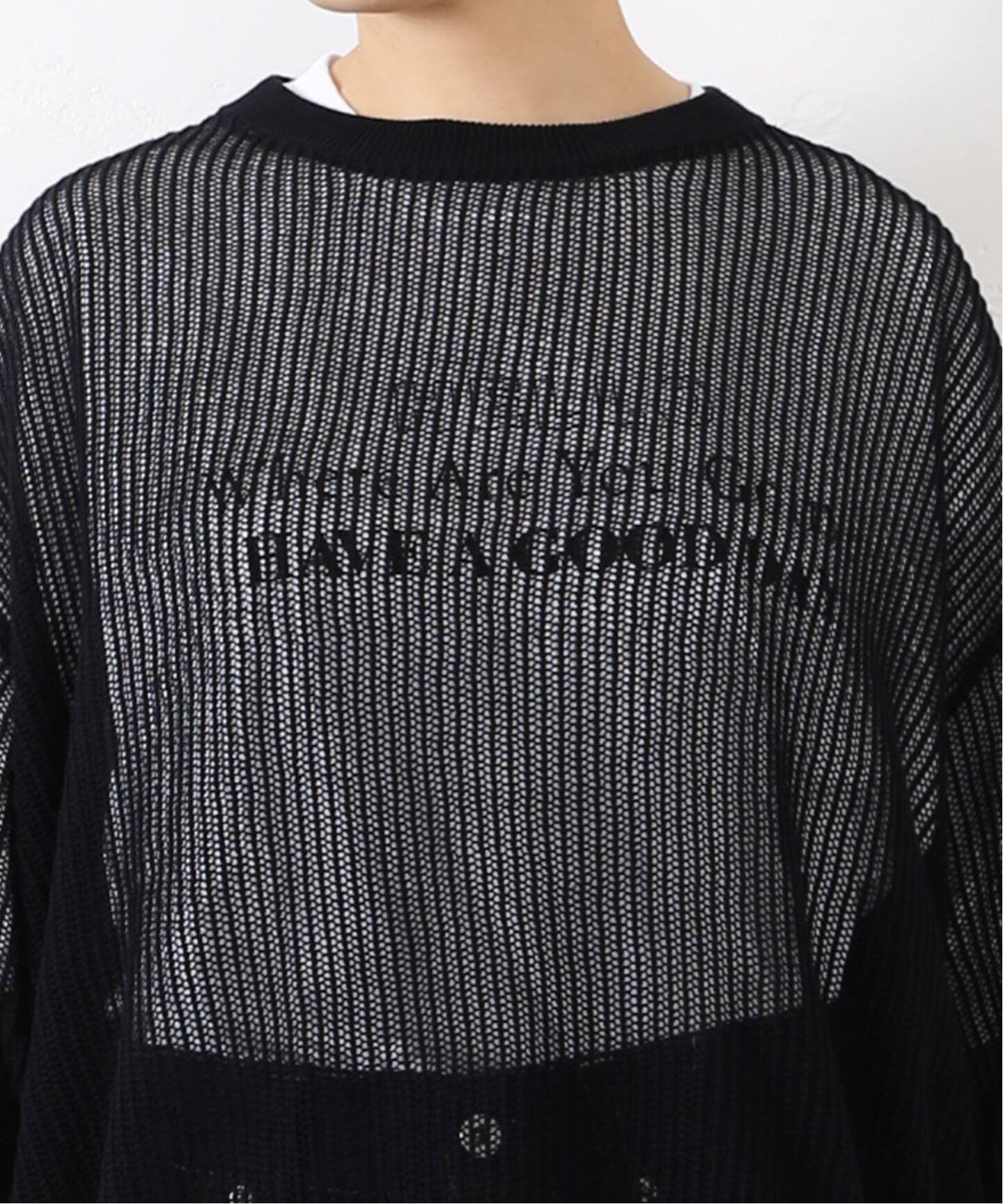 メッシュ クルーネックTシャツ（その他トップス）｜journal standard  