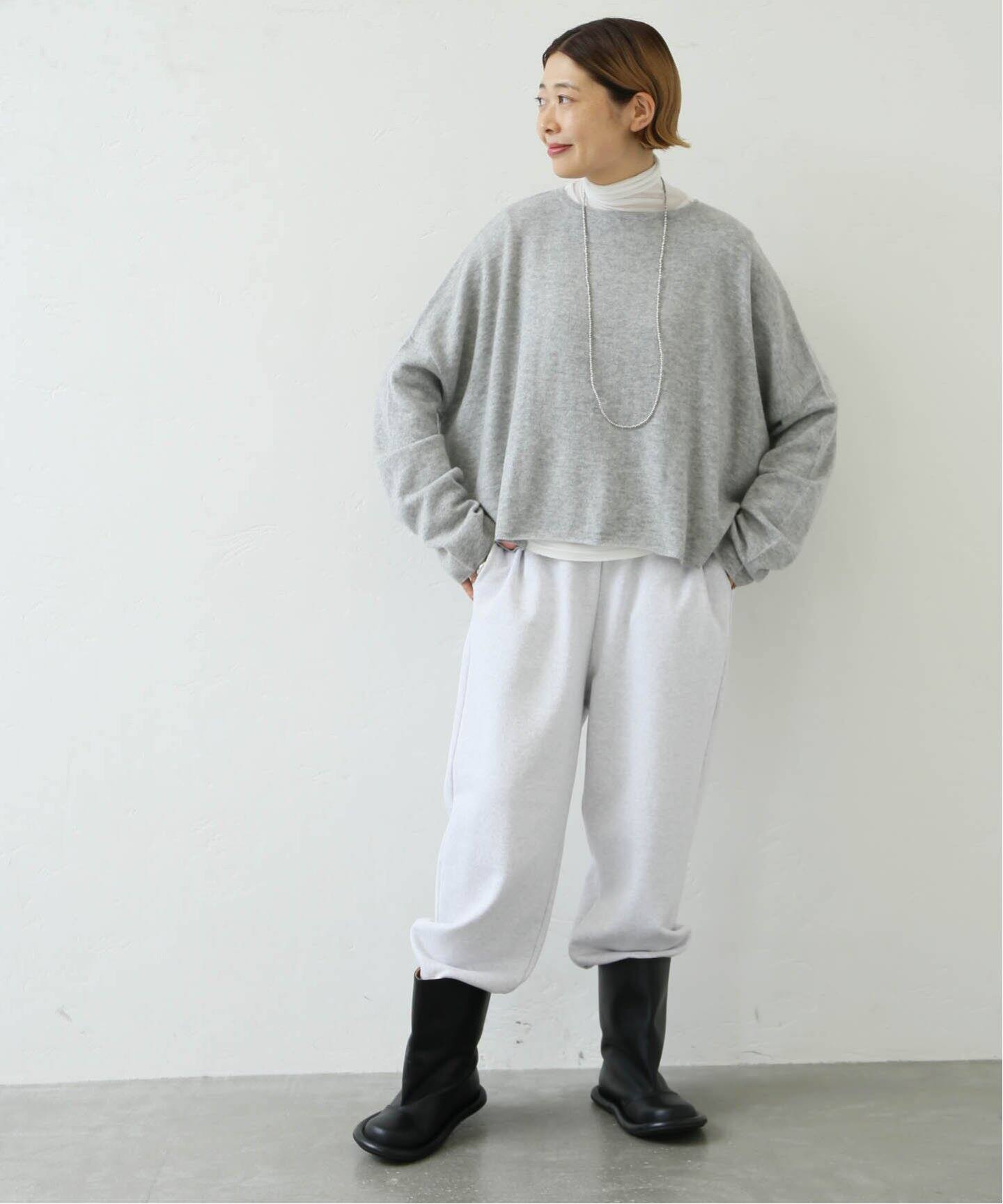 カシミヤ ワイドプルオーバー（ニット／セーター）｜journal standard  