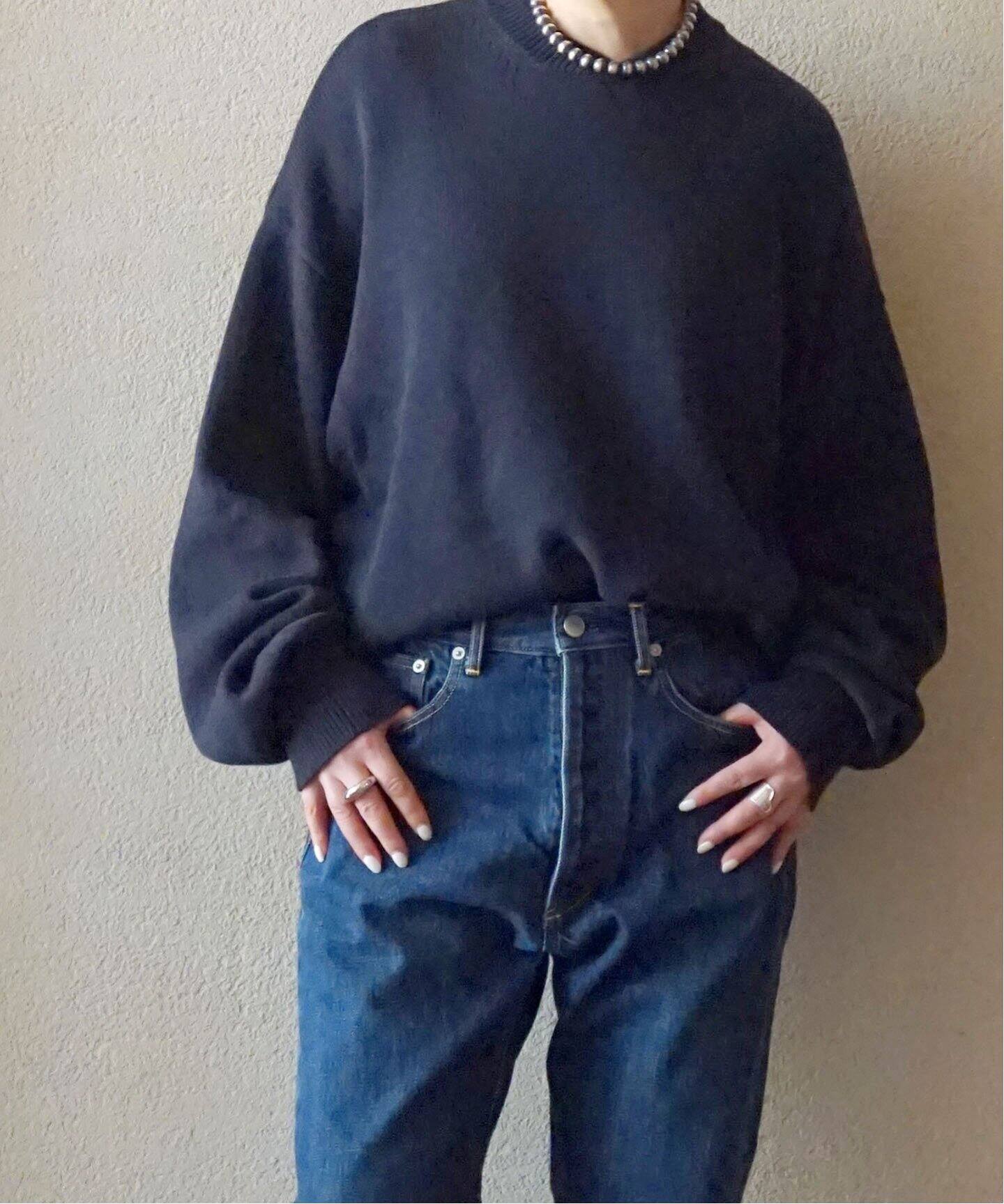 COTTONテンジククルーネックプルオーバー（ニット／セーター 