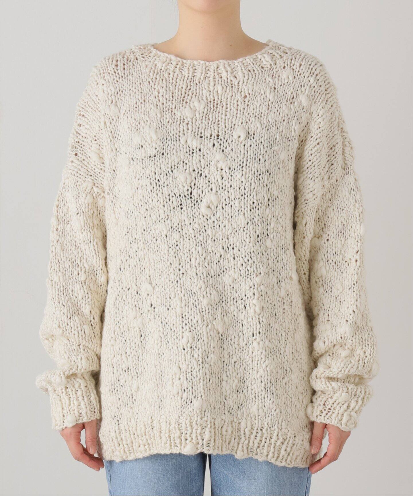 maed mini 汗ばみ セーター ニット