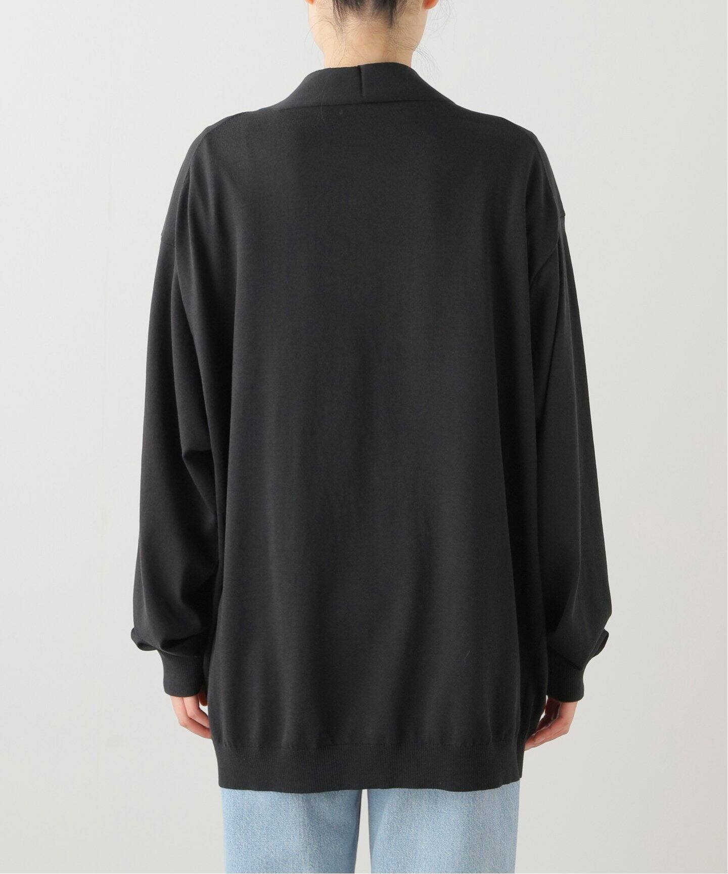 ATON/エイトン】 FRESCA KNIT OVERSIZED CARDIGAN（カーディガン  