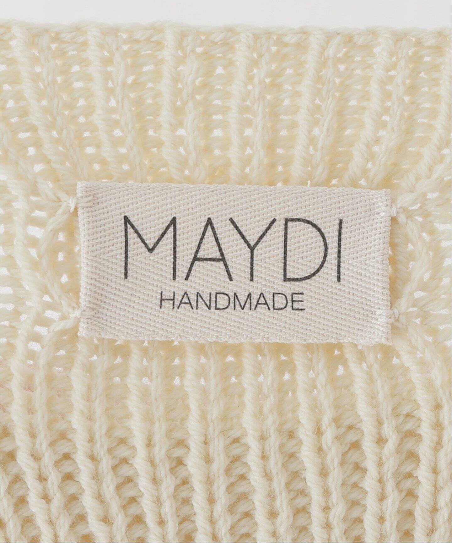 MAYDI /マイディ】 HAND KNITTED PULL VEST WITH FRINGE（ベスト 