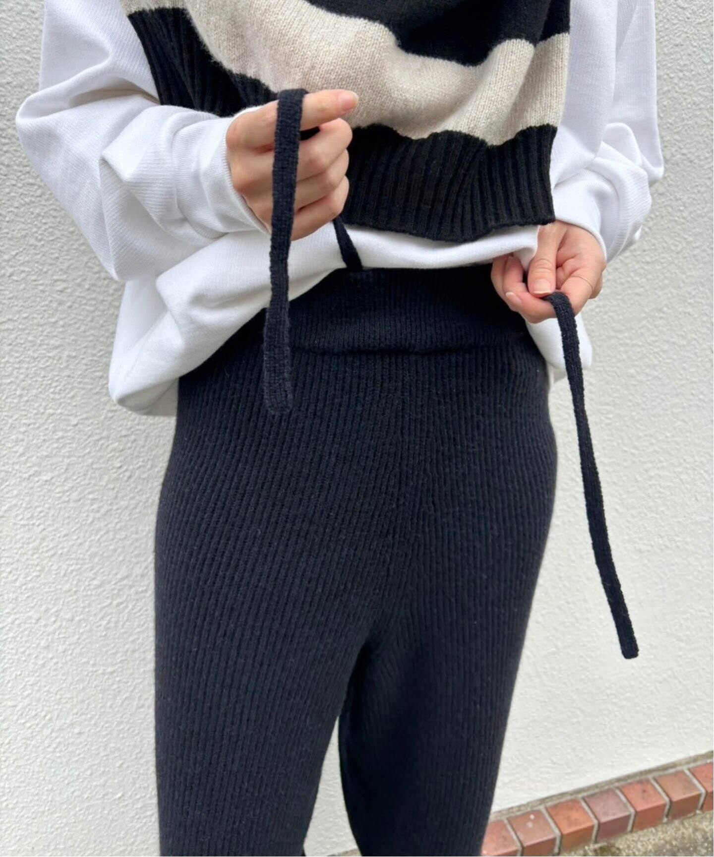 SEEALL / シーオール】KNIT WIDE PANTS（その他パンツ）｜journal 