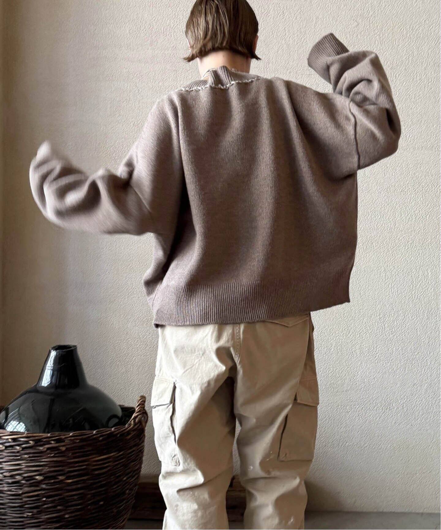 直営通販格安サイト YOKE 19AW 7G ALPACA WOOL KNIT 【公式通販】