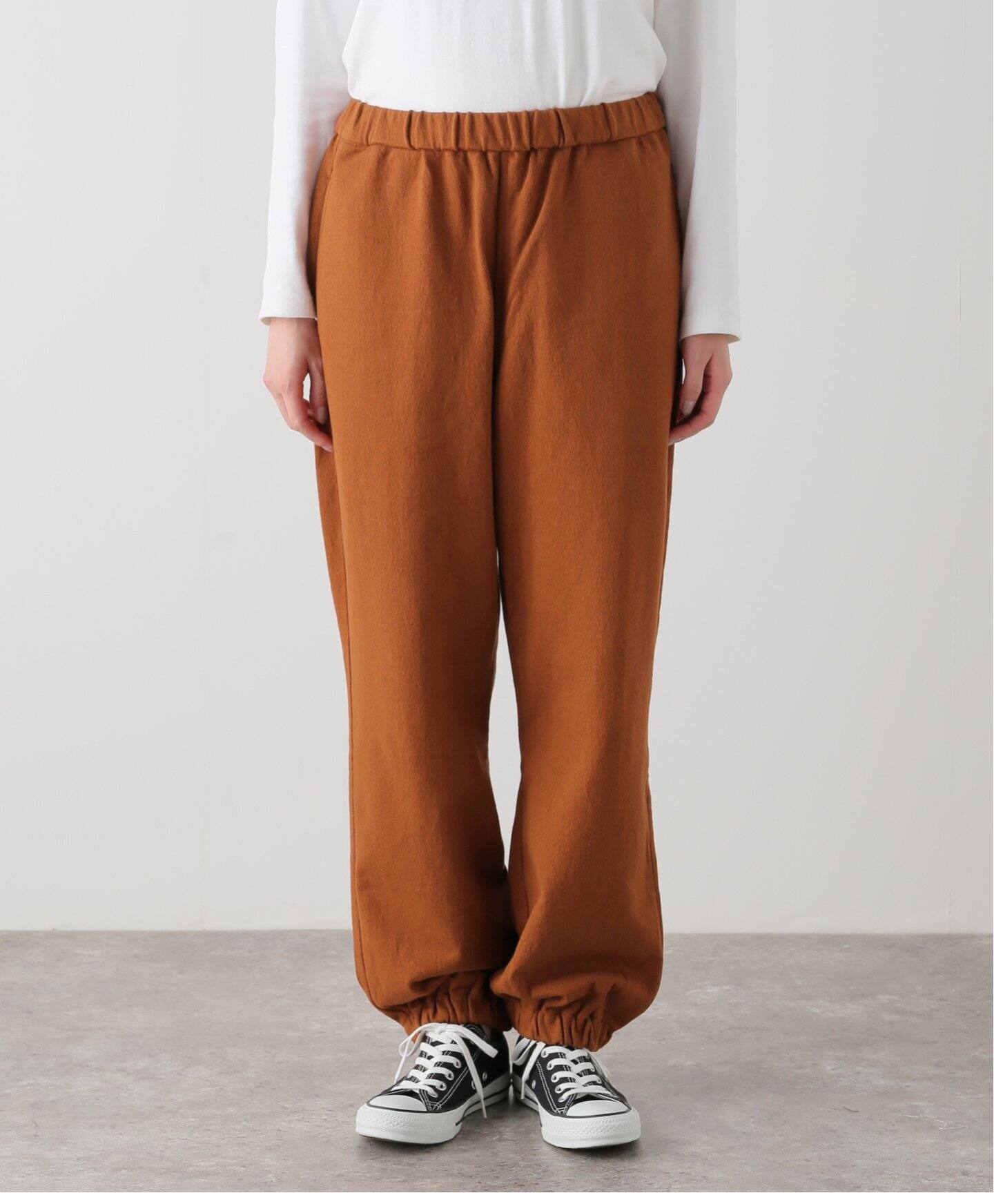 yonetomi new basic】WAVE COTTON KNIT PANTS（その他パンツ 