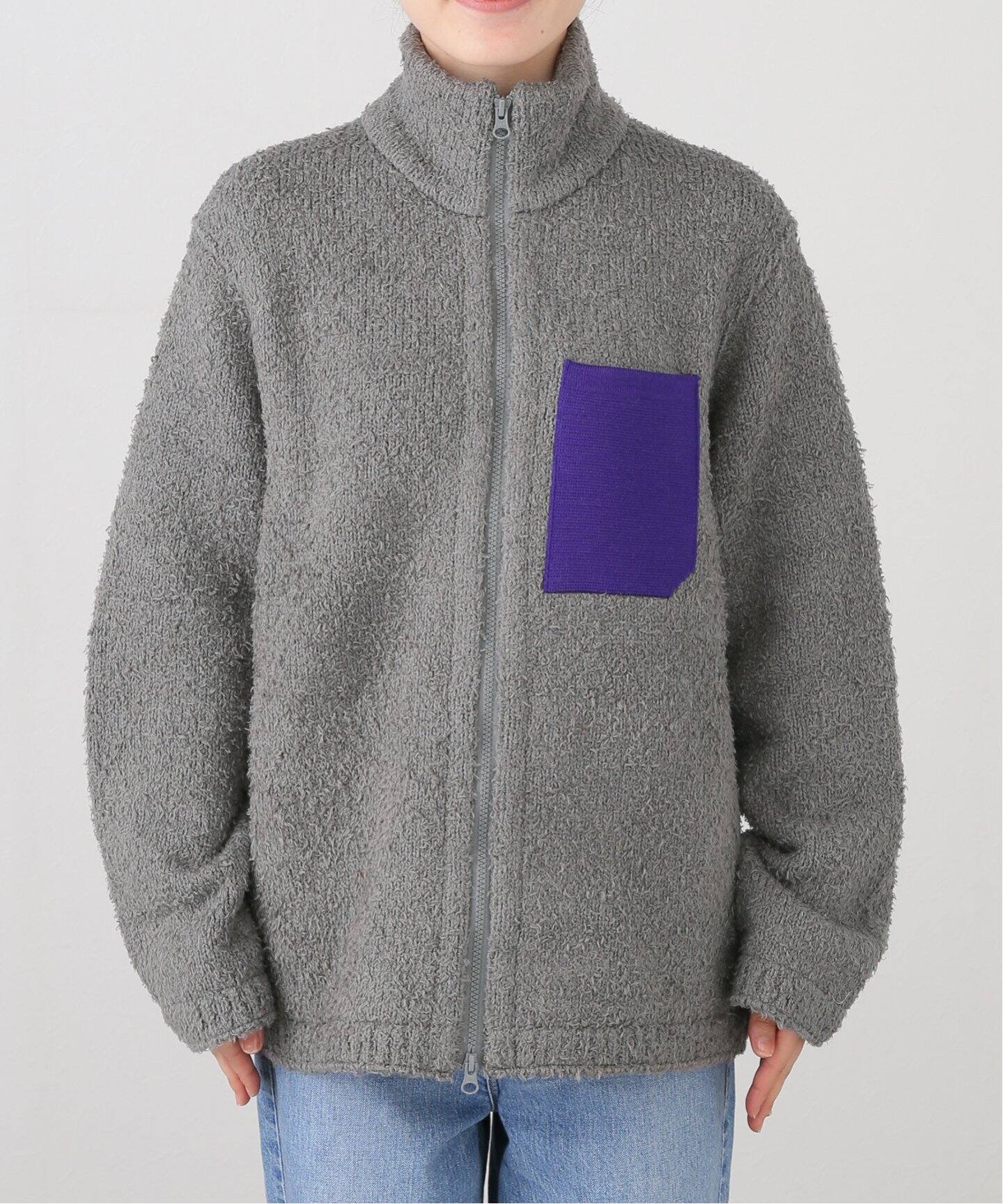 yonetomi new basic】KNIT FLEECE B/L（その他ブルゾン／アウター
