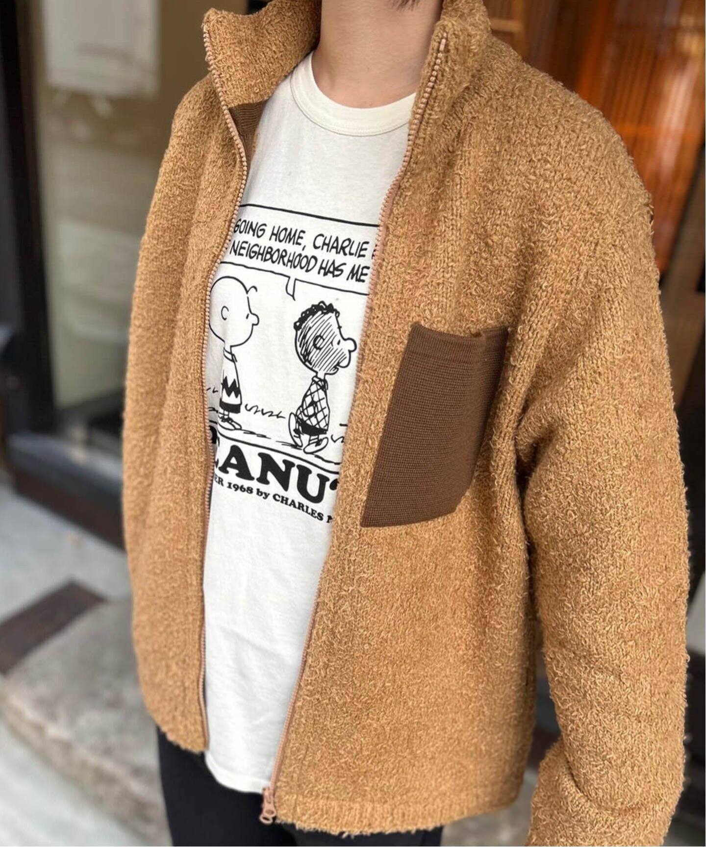 yonetomi new basic】KNIT FLEECE B/L（その他ブルゾン／アウター