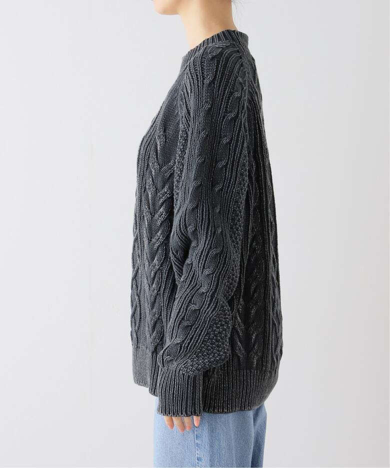 6397/シックススリーナインセブン】 RAGLAN CABLE（ニット／セーター 