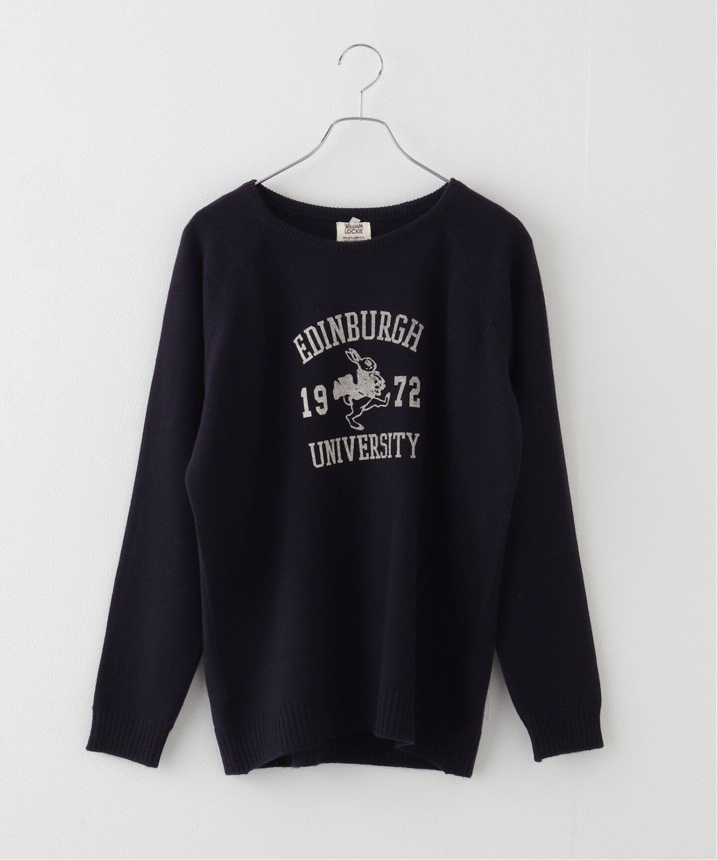 WILLIAM LOCKIE/ウィリアムロッキー】 EDH RABBITC/N PULL SWEA 