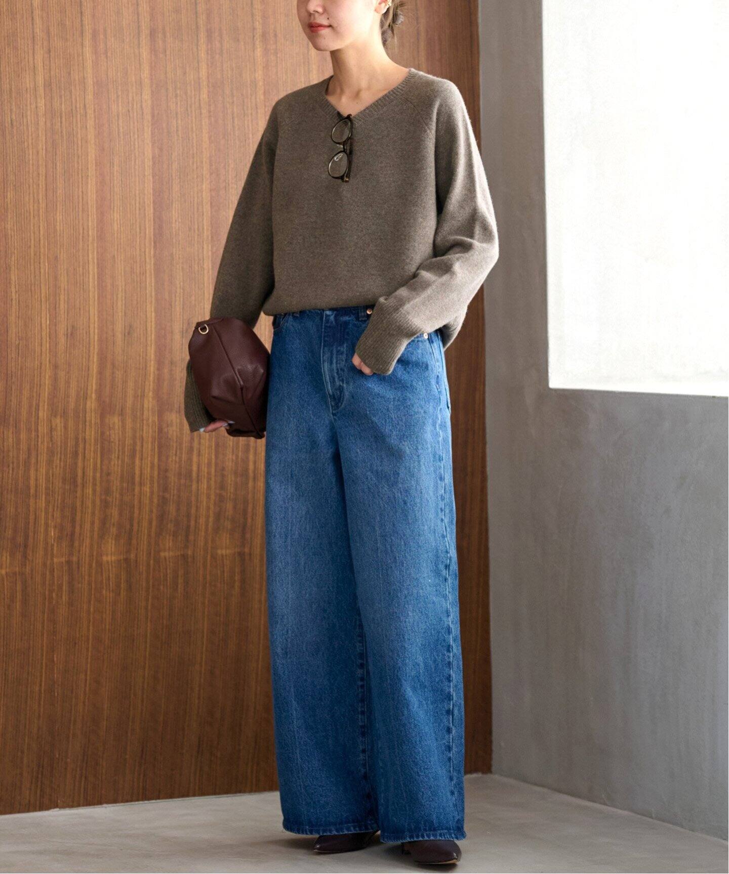 ウールカシミヤVネックプルオーバー（ニット／セーター）｜JOURNAL  