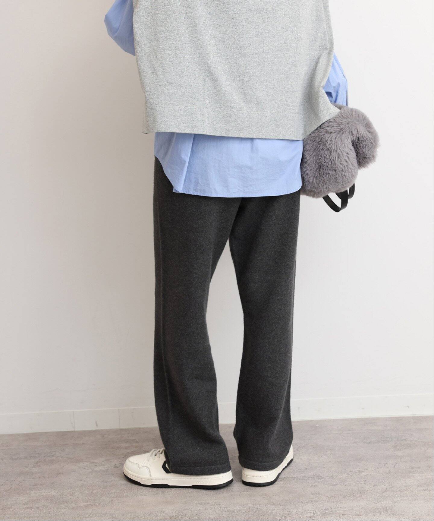 追加》ストレッチコットンブレンドニットパンツ（その他パンツ 