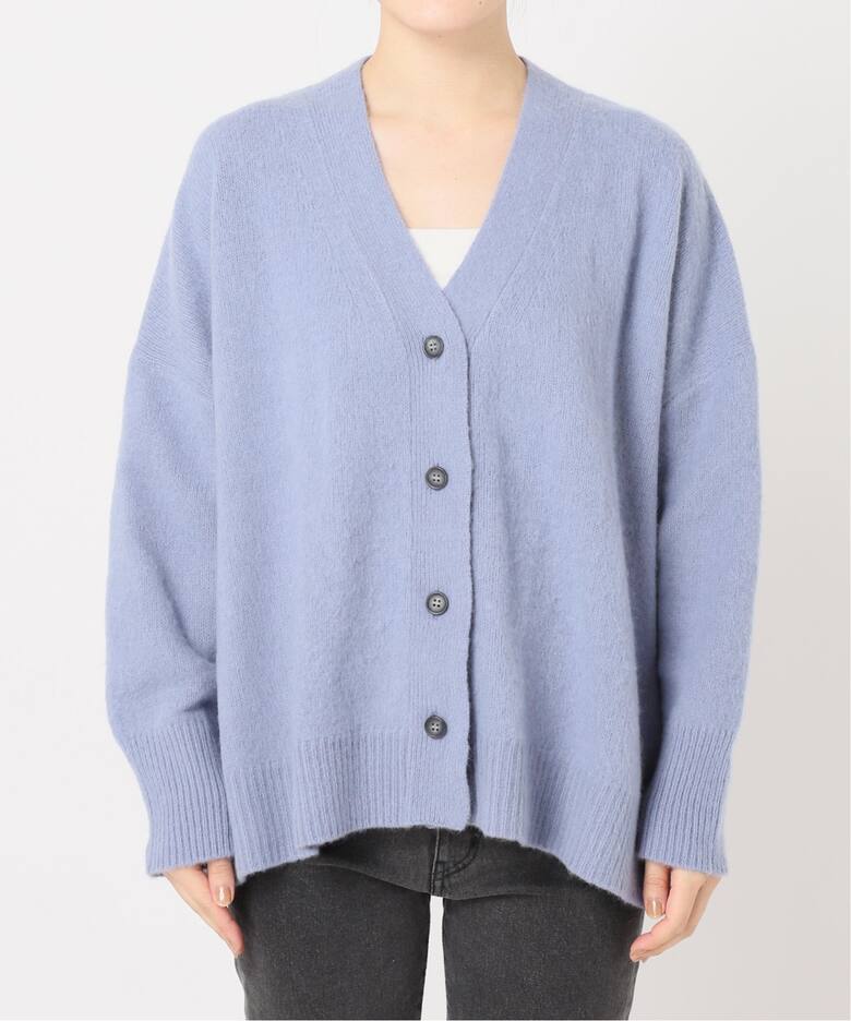 ヘアリーファーVネックカーディガン（カーディガン）｜JOURNAL  