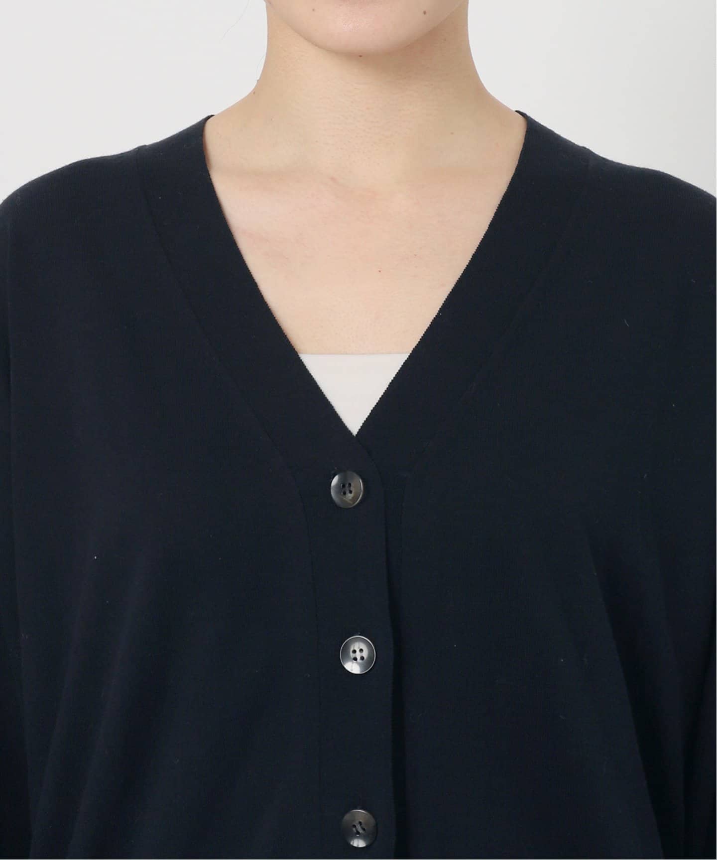 JOURNAL STANDARD relume｜リネンコットンVカーディガン