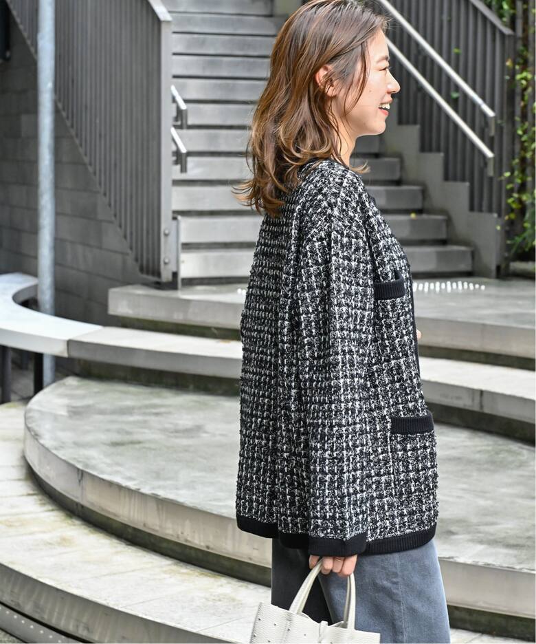 追加》TWEEDYニットジャケット（カーディガン）｜JOURNAL STANDARD  