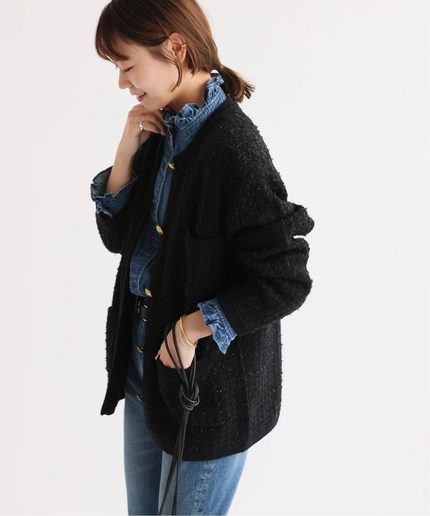 WEB限定追加2》TWEEDYニットジャケット（カーディガン）｜JOURNAL  