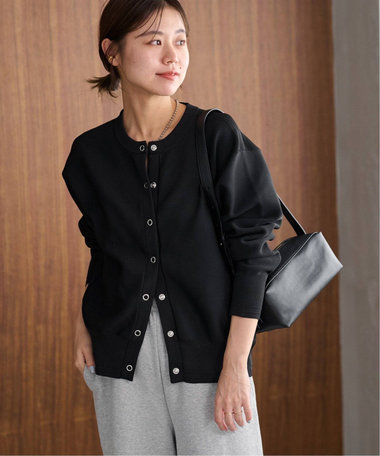 追加》ウォッシャブルコンパクトカーディガン（カーディガン