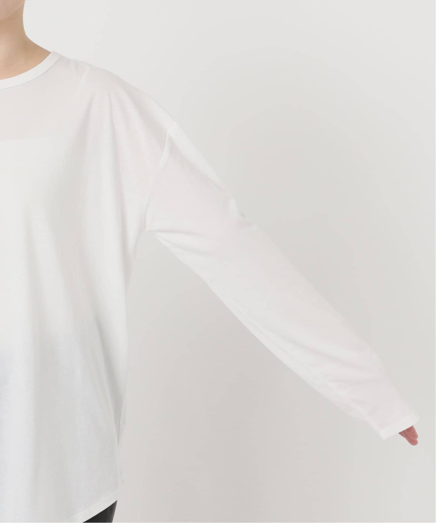 追加/2枚セット》シアーモヘヤMIX Tシャツレイヤードプルオーバー