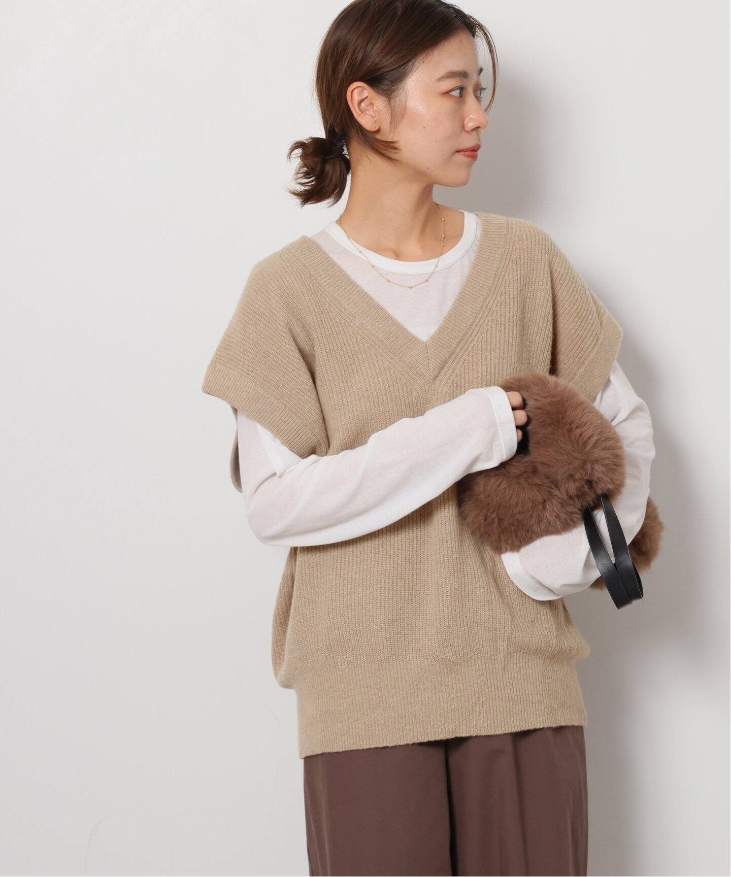 ウールカシミヤニュアンスベスト（ベスト）｜JOURNAL STANDARD relume 
