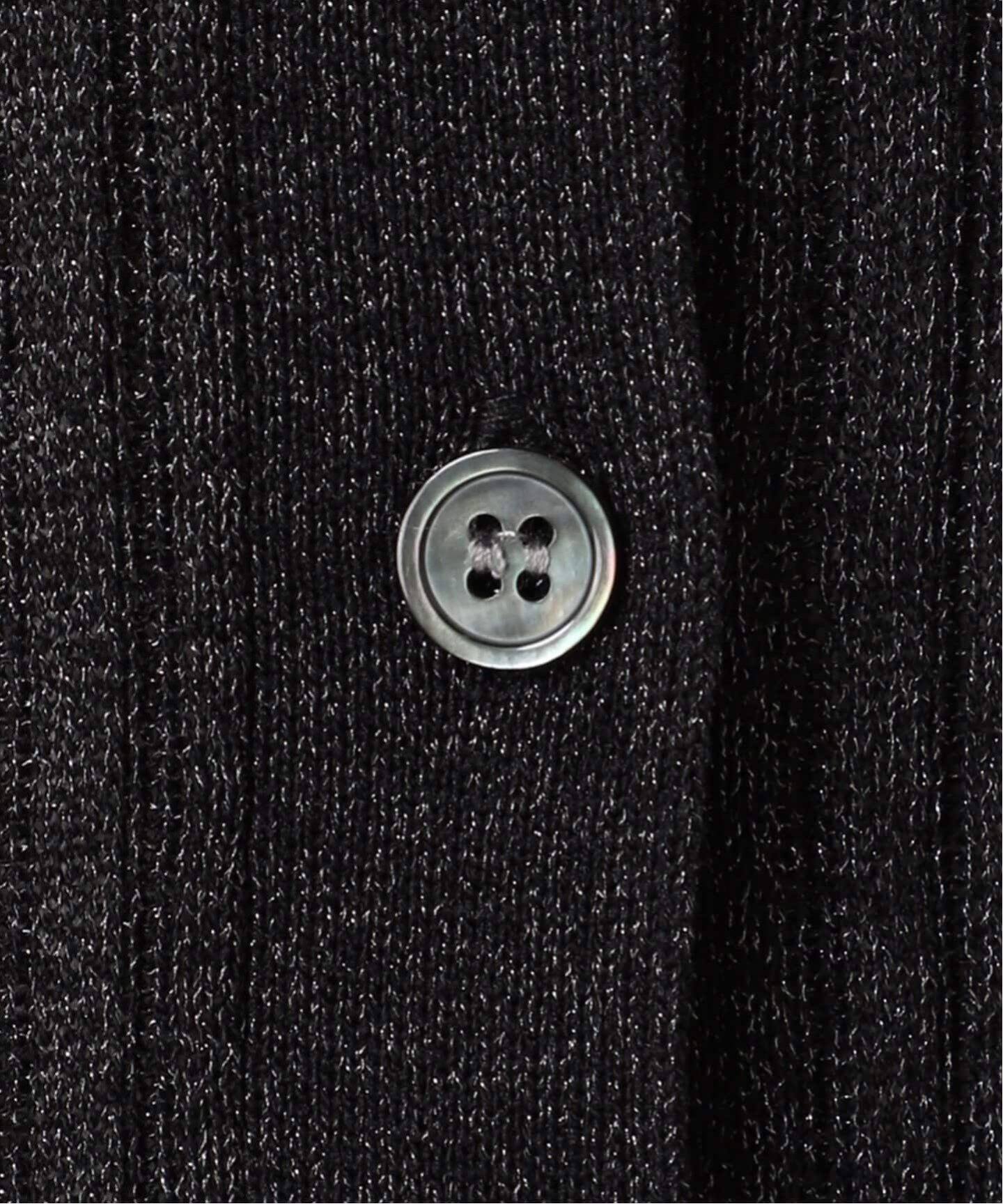 ポロニットプルオーバー　JOURNAL STANDARD relume ラメ混リブポロプルオーバー（ニット／セーター）｜JOURNAL