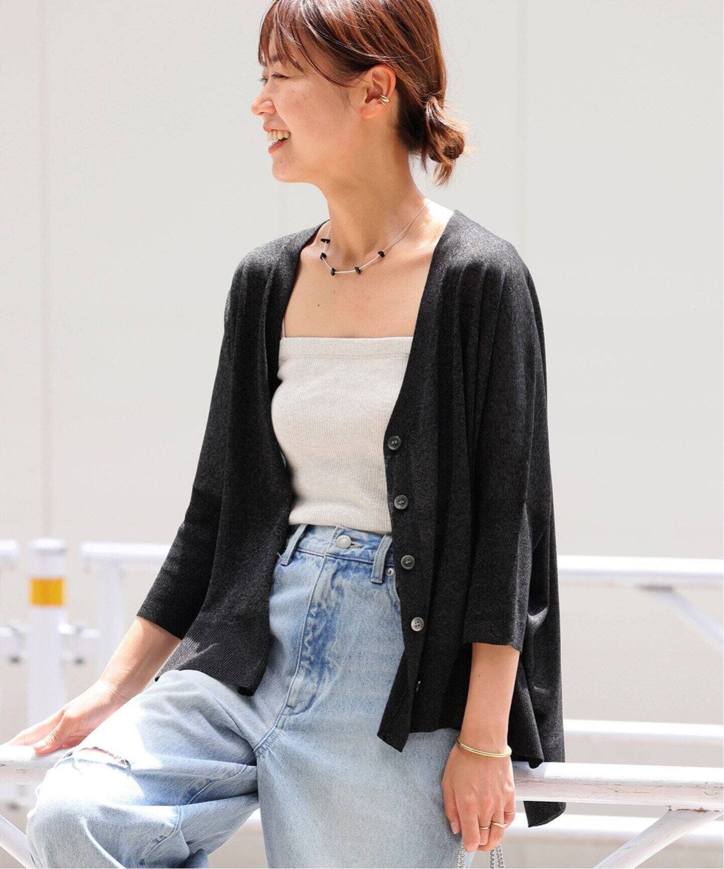 ラメ混リブカーディガン（カーディガン）｜JOURNAL STANDARD relume 
