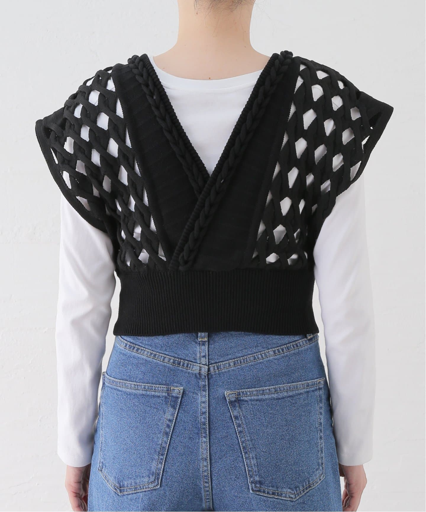 LEINWANDE Braid Knitted Top（ニット／セーター）｜JOURNAL