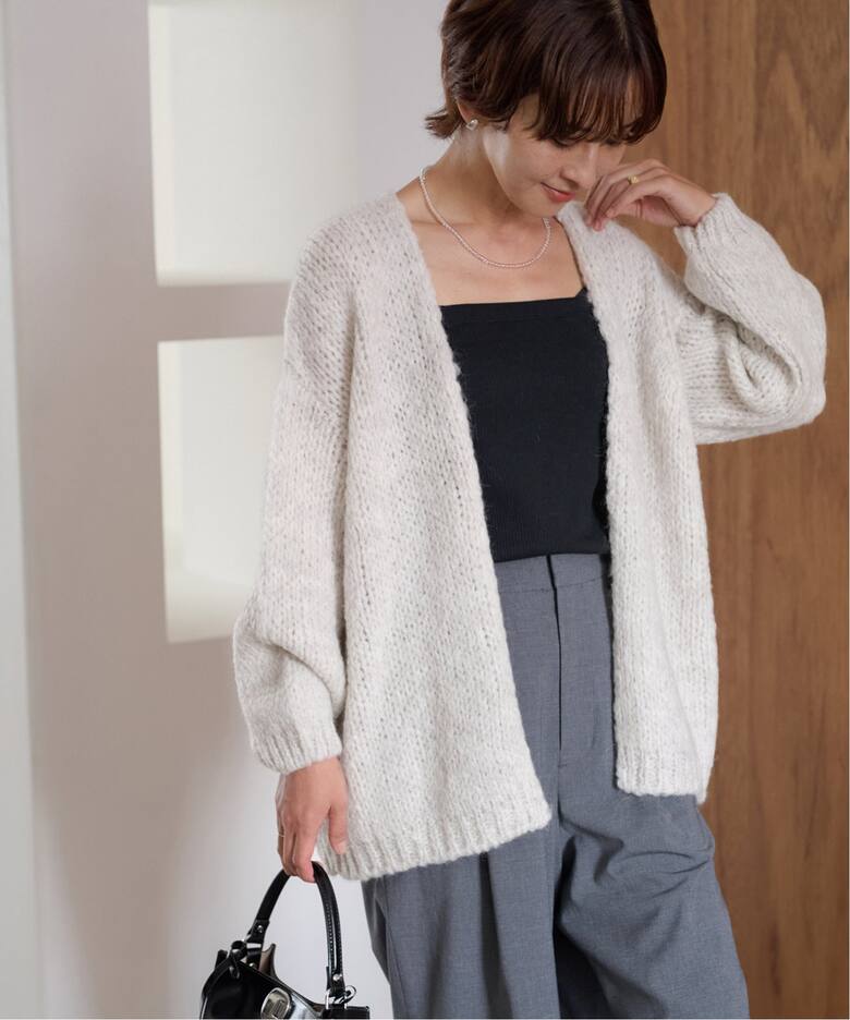 追加》【TRICOTS JEANMARC/トリコ・ジャンマルク】ニットカーディガン  