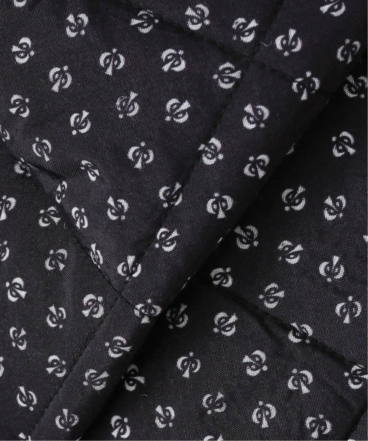 crinkle crinkle crinkle】プリントキルティングジャケット（中綿