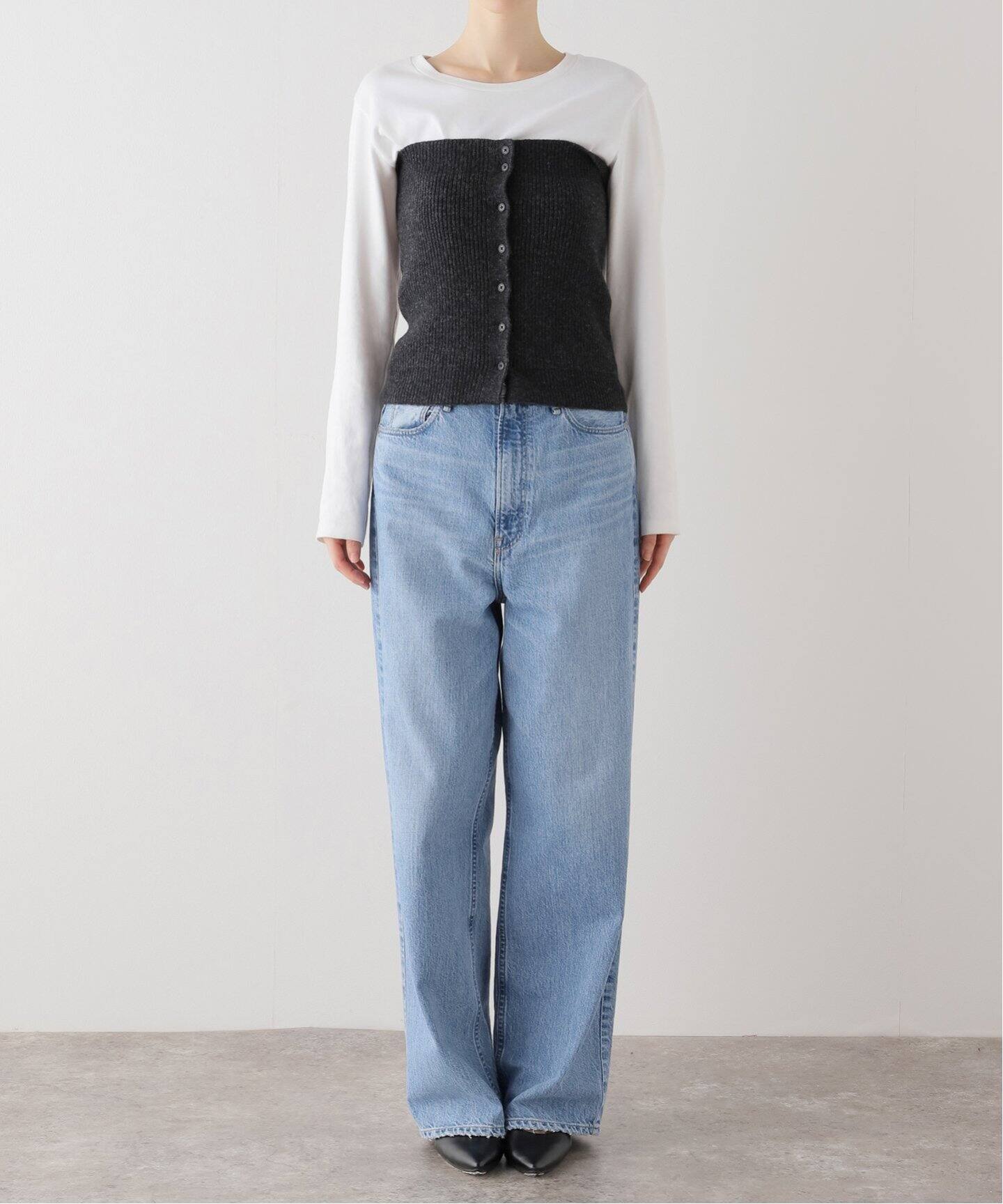 TODAYFUL / トゥデイフル】 Rib Knit Bustier：ニットビスチェ（その他 