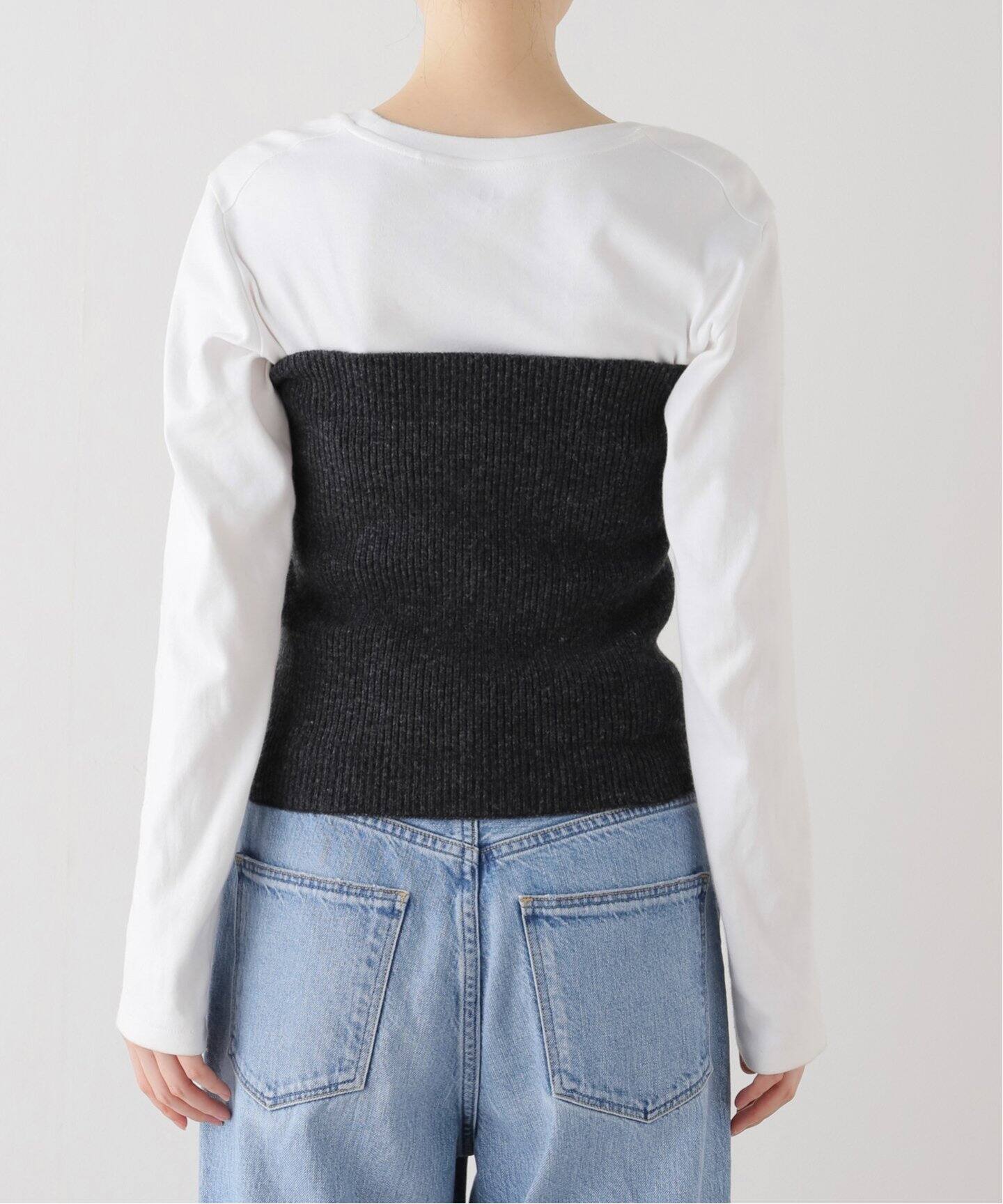 TODAYFUL / トゥデイフル】 Rib Knit Bustier：ニットビスチェ（その他 