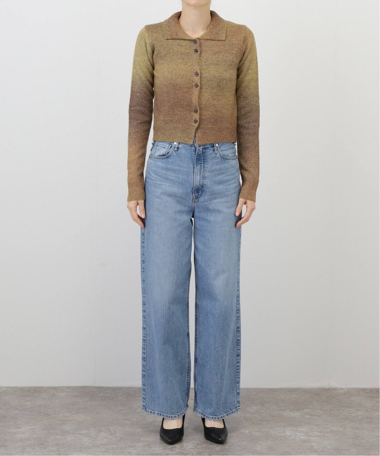 TODAYFUL / トゥデイフル】 Gradation Knit Shirts：ニット（ニット 