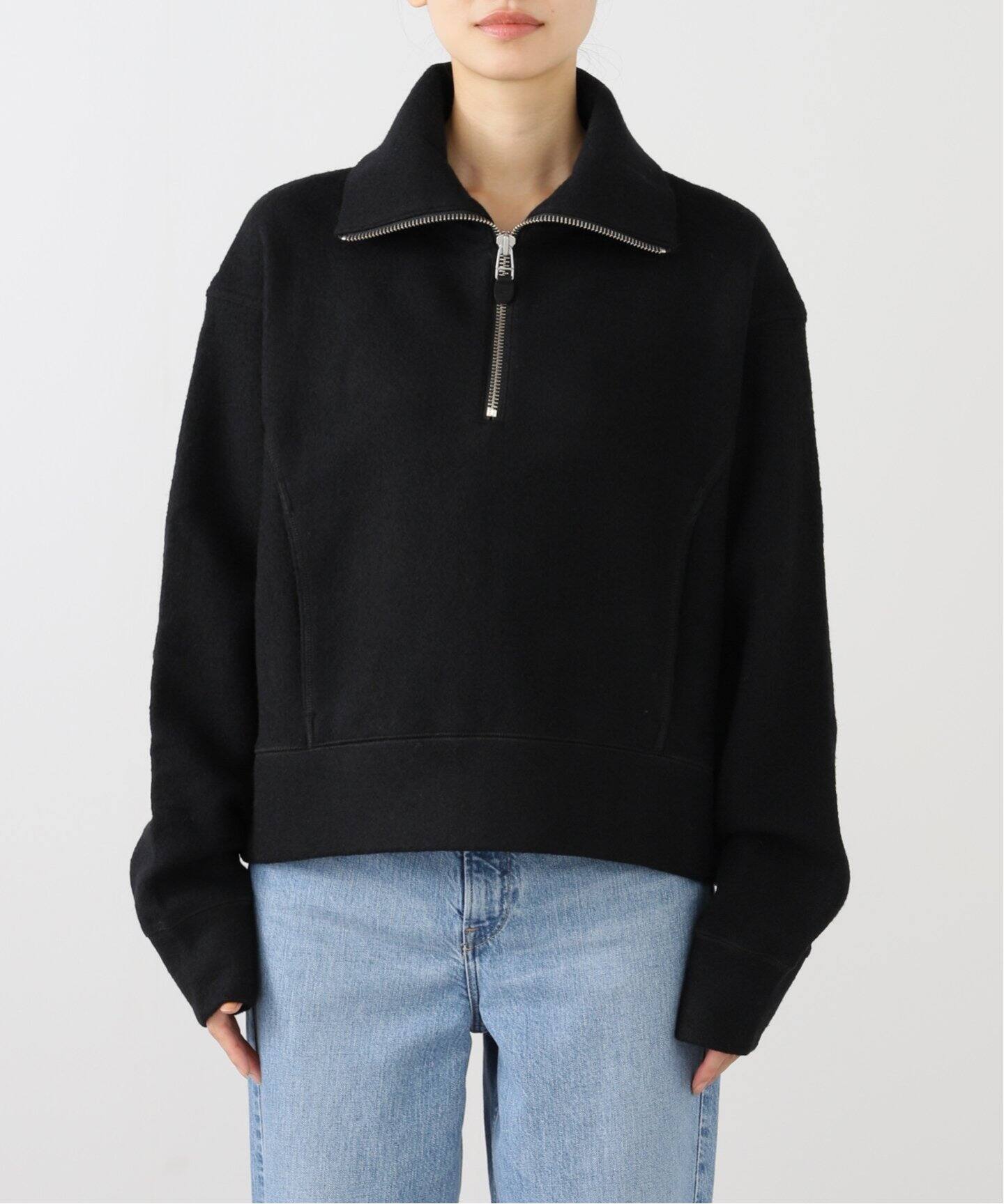 TODAYFUL / トゥデイフル】Halfzip Wool Pullover：ニット（ニット 