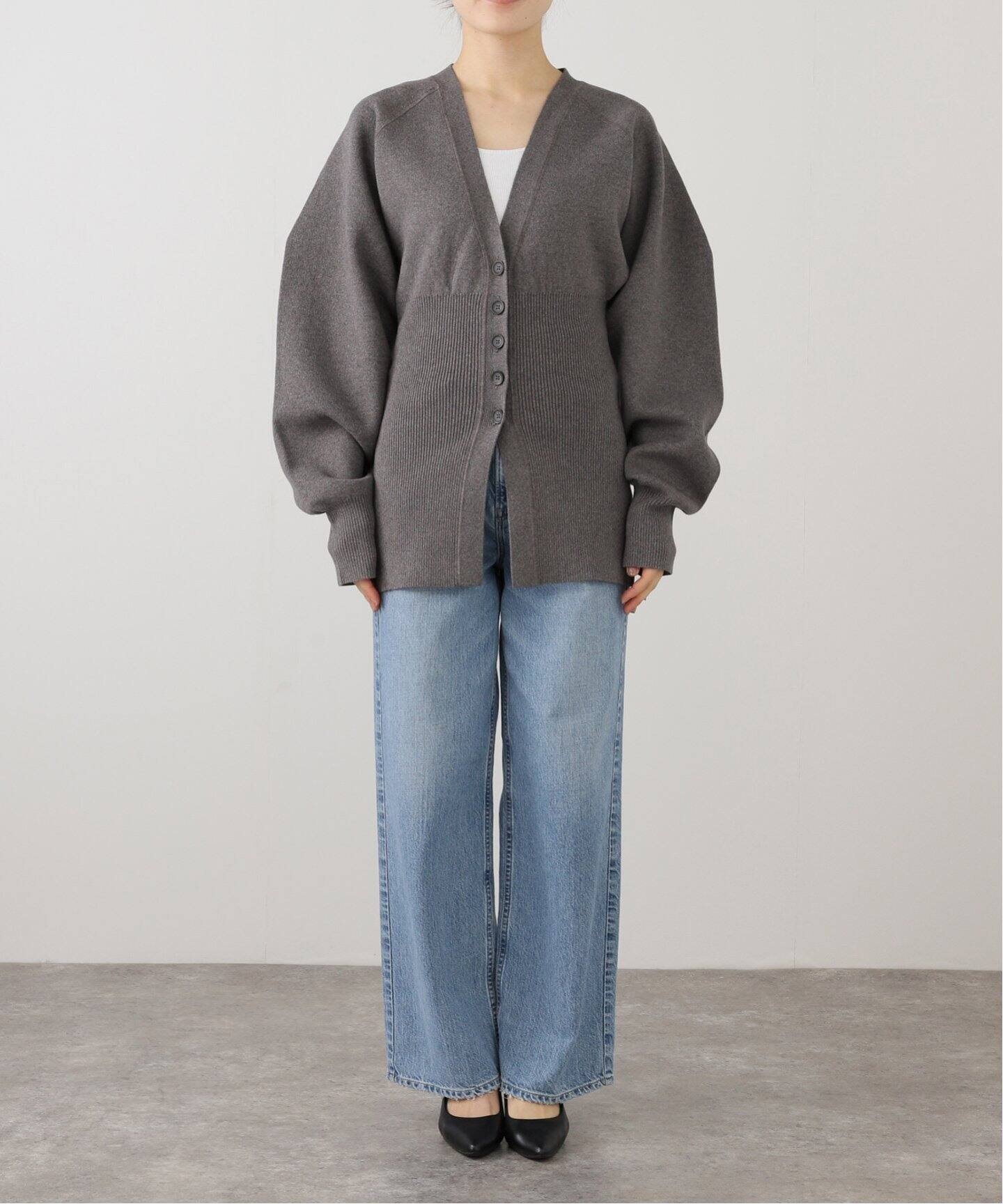 TODAYFUL ☆ Waistshape Knit Cardigan 