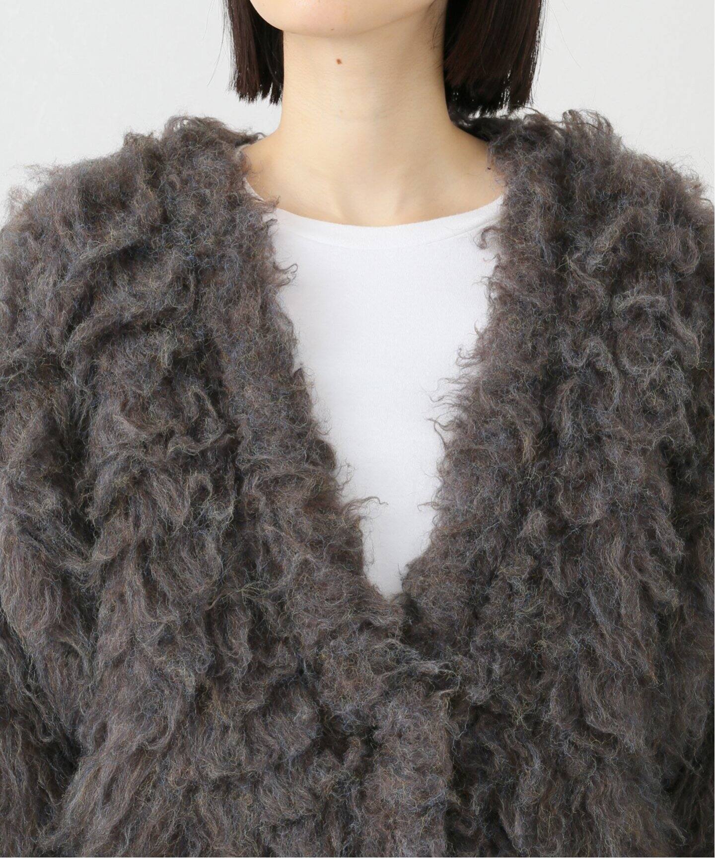 TODAYFUL/トゥデイフル】Brashed Mix Cardigan：カーディガン 