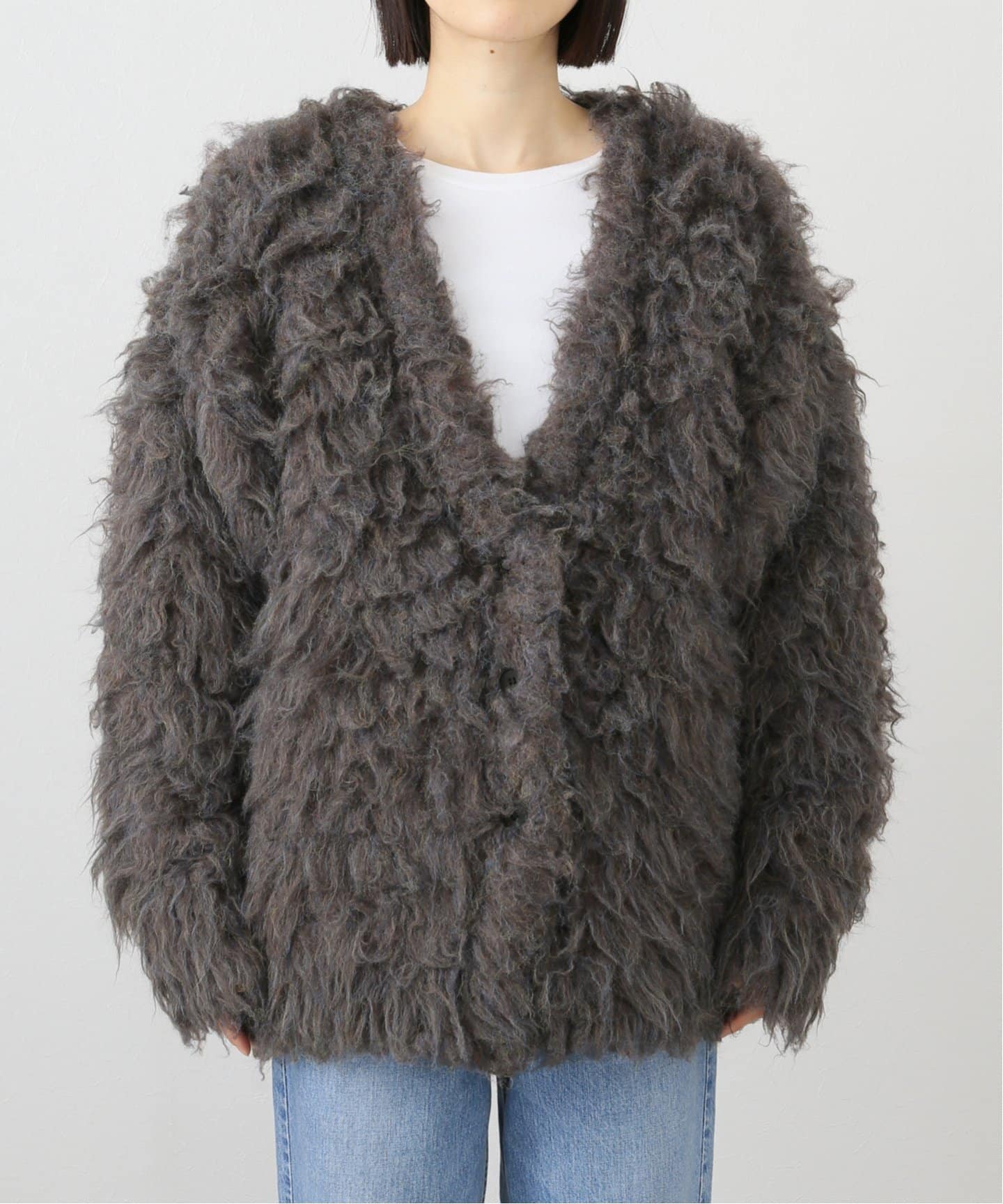 新品　TODAYFUL トゥデイフル Brashed Mix Cardigan TODAYFUL/トゥデイフル】Brashed Mix Cardigan：カーディガン