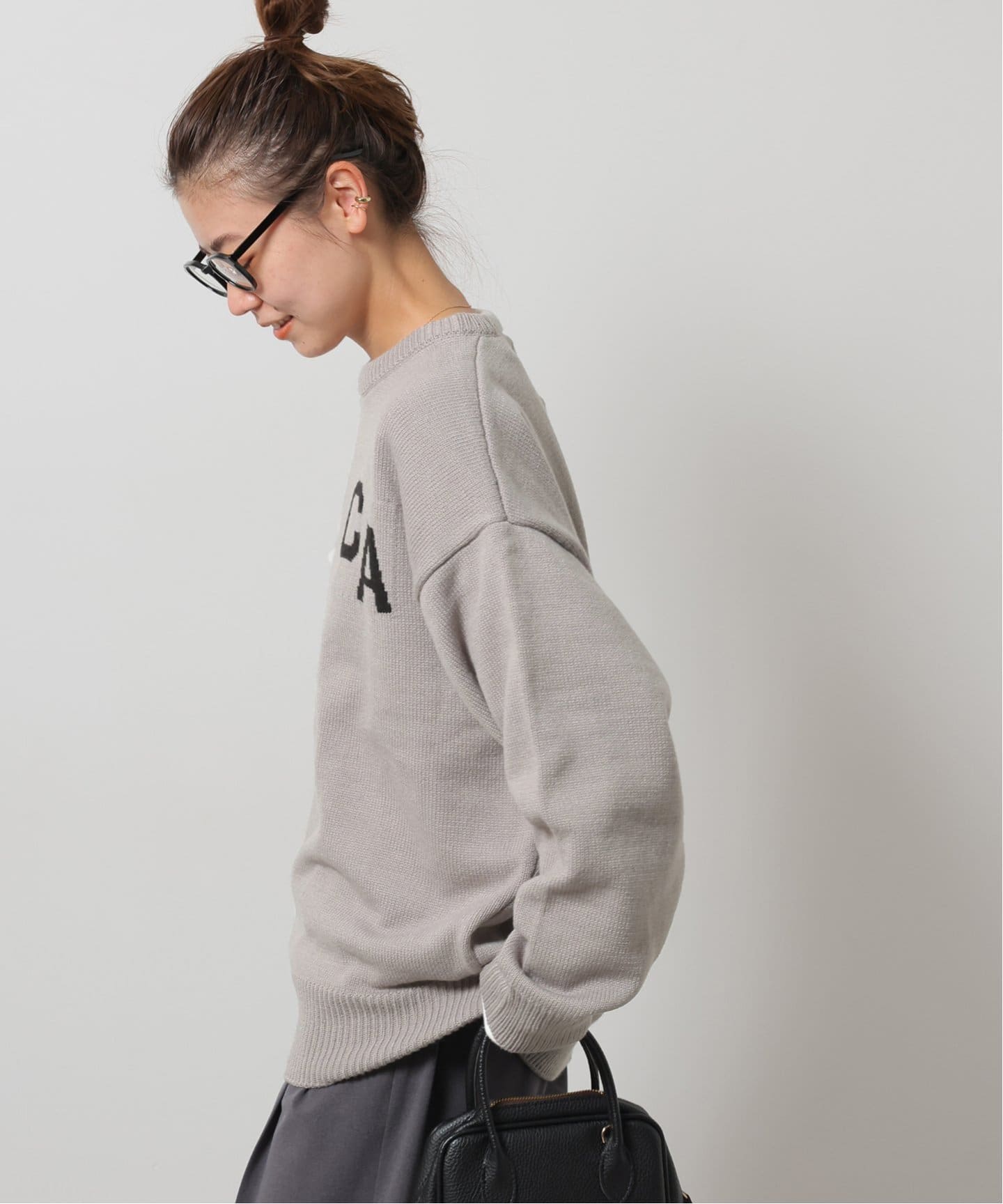 ニット/セーター JOURNAL STANDARD relume LOGAN*RELUME WEB限定追加》別注【LOGAN Knitting Mills】ジャカードニットプル