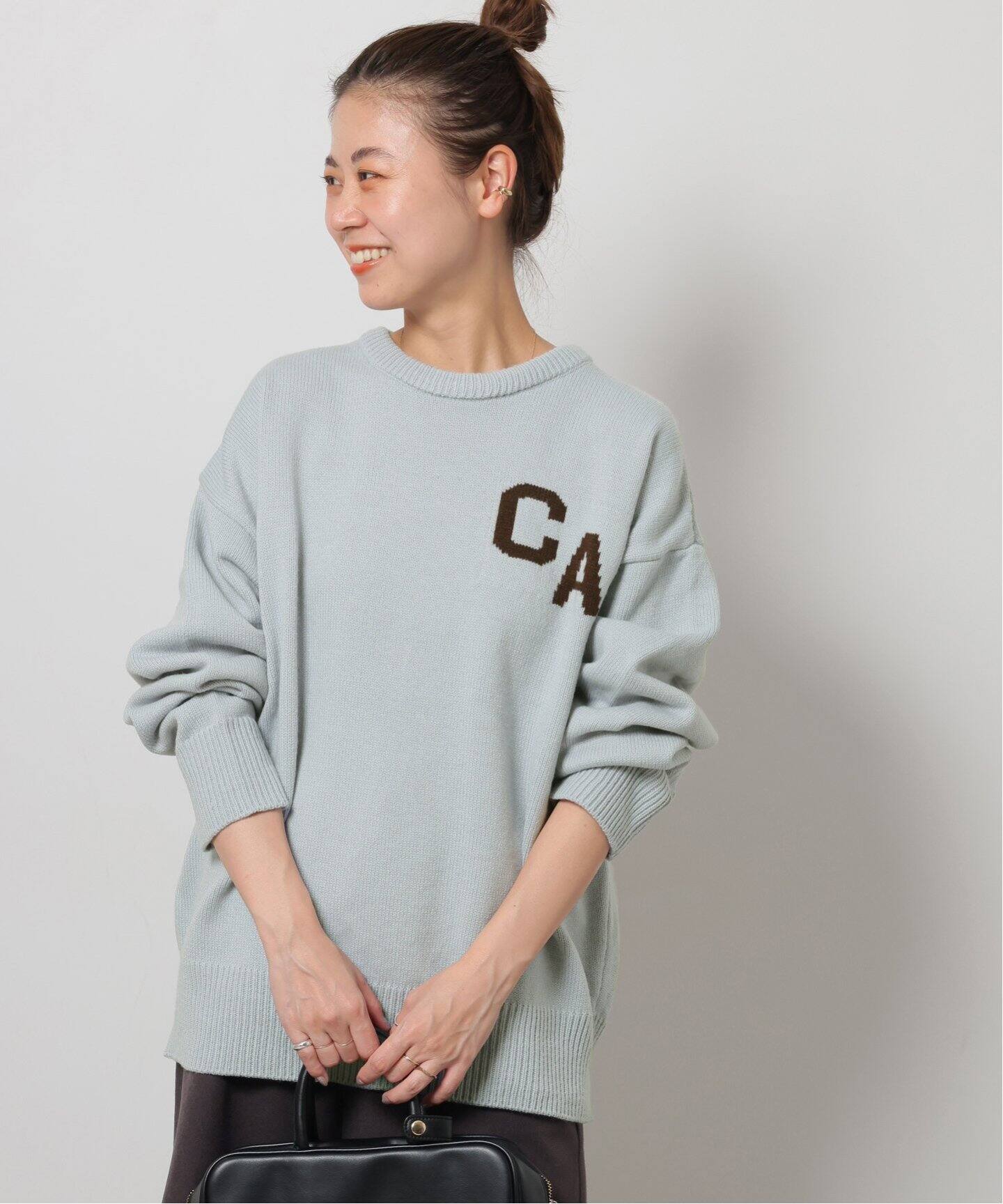 ニット/セーター JOURNAL STANDARD relume LOGAN*RELUME 追加》別注【LOGAN Knitting Mills】*RELUME ハーフジップニットプル