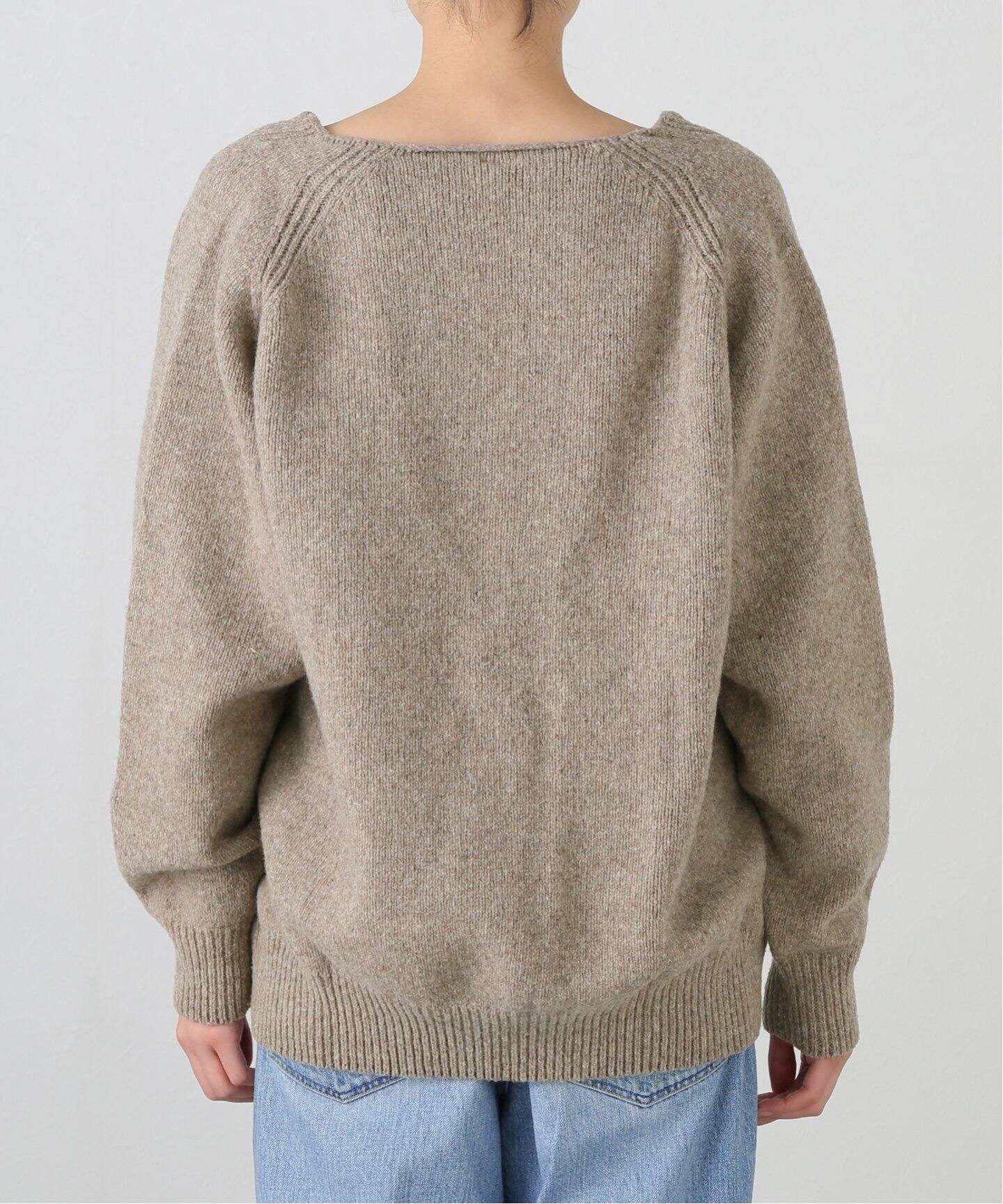 BASERANGE/ベースレンジ】 SOAR V NECK：ニット（ニット／セーター  