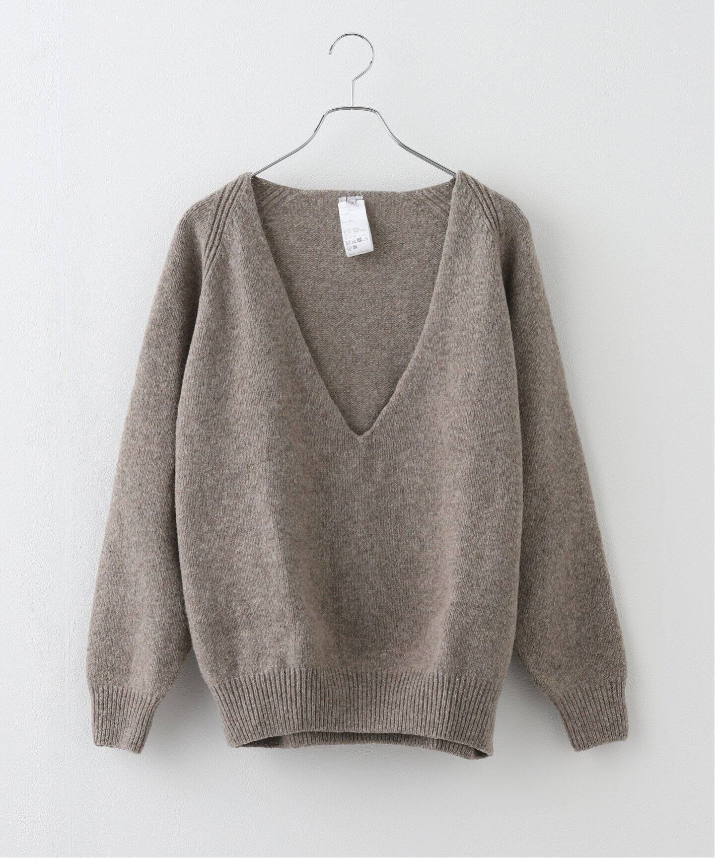 BASERANGE/ベースレンジ】 SOAR V NECK：ニット（ニット／セーター 