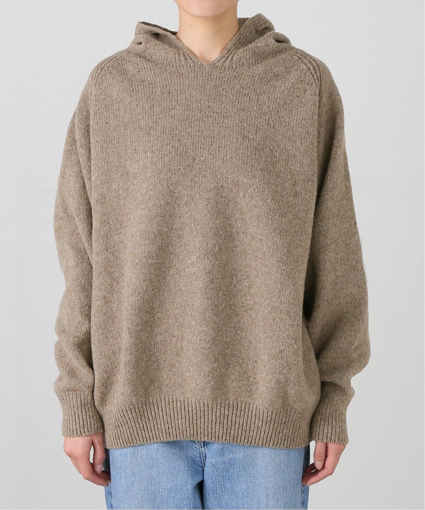 BASERANGE/ベースレンジ】SOAR HOODIE：ニット（ニット／セーター 