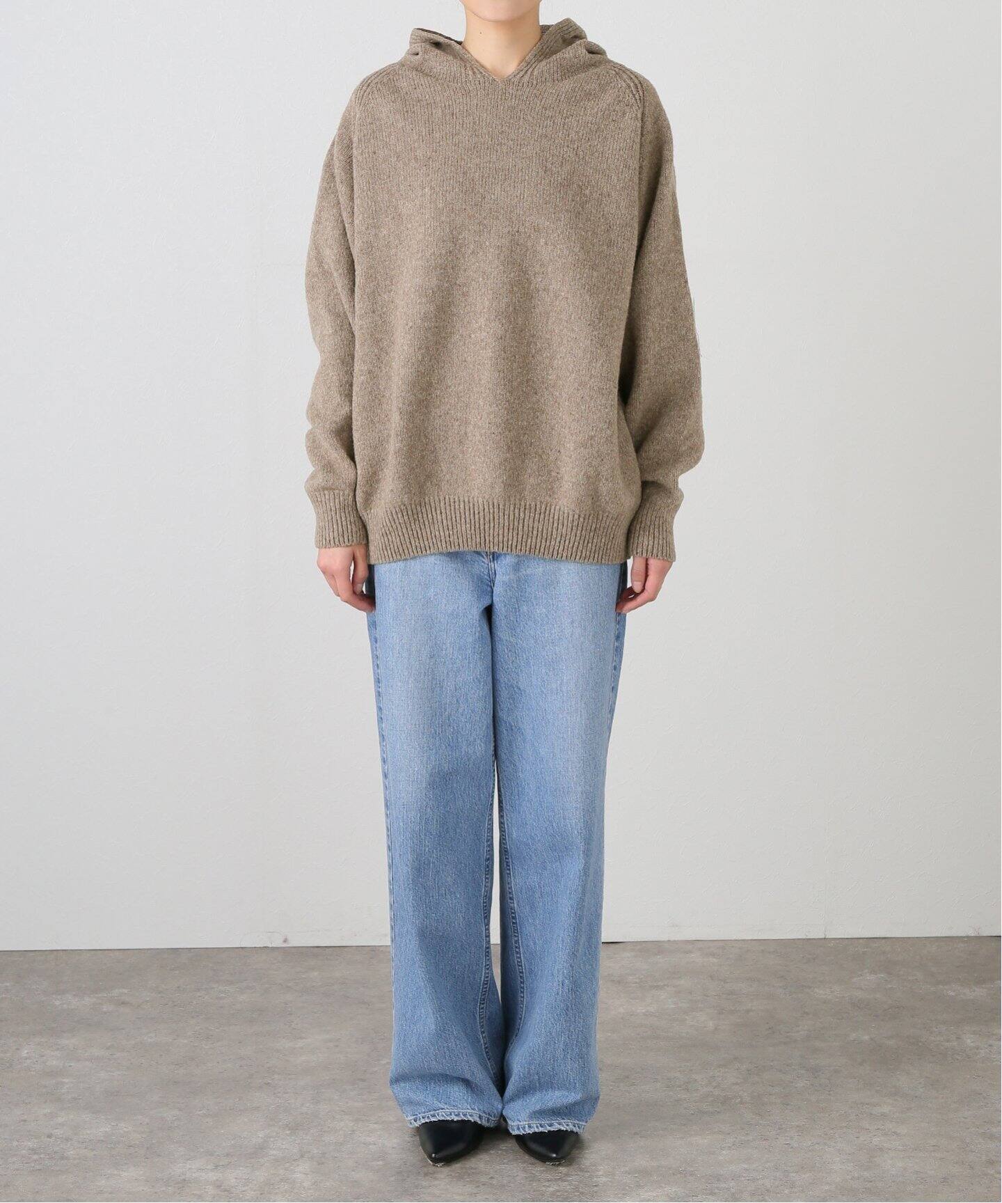 BASERANGE/ベースレンジ】SOAR HOODIE：ニット（ニット／セーター  