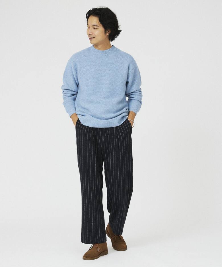 HAMILTON WOOL ガーター クルーネックニット（ニット／セーター）｜JOURNAL STANDARD relume（ジャーナル ...
