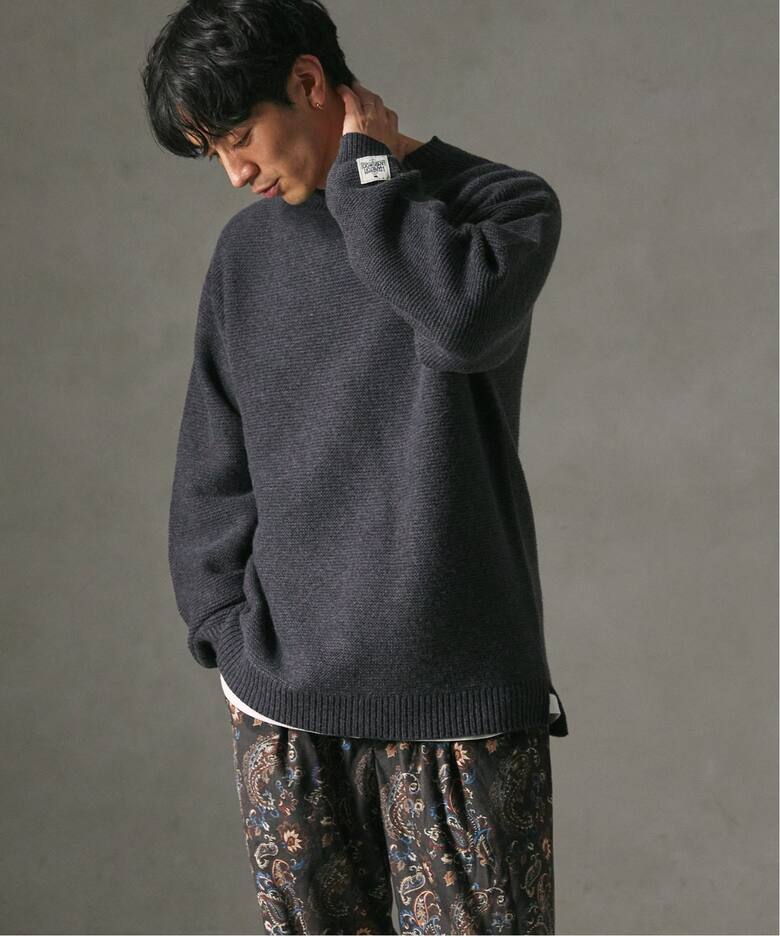 HAMILTON WOOL ガーター クルーネックニット（ニット／セーター）｜JOURNAL STANDARD relume（ジャーナル ...