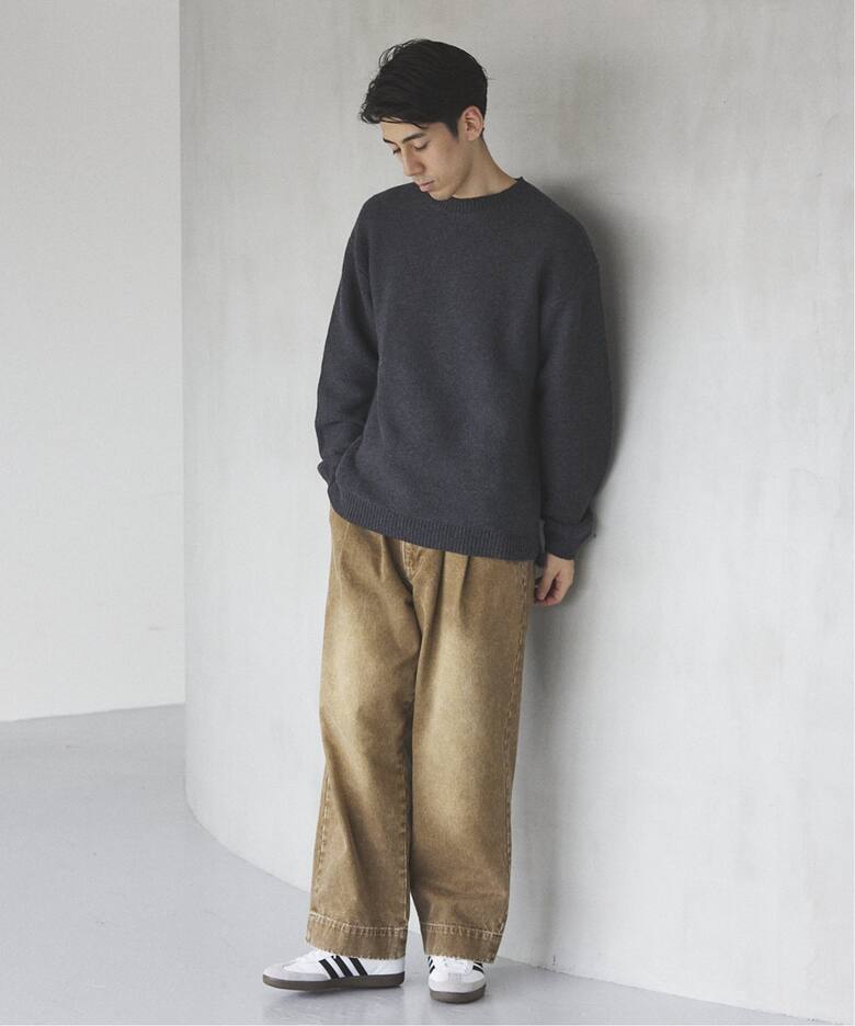 HAMILTON WOOL ガーター クルーネックニット（ニット／セーター）｜JOURNAL STANDARD relume（ジャーナル ...