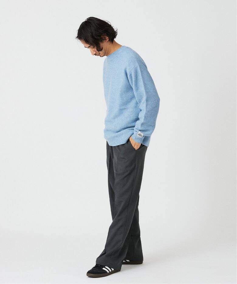 HAMILTON WOOL ガーター クルーネックニット（ニット／セーター）｜JOURNAL STANDARD relume（ジャーナル ...