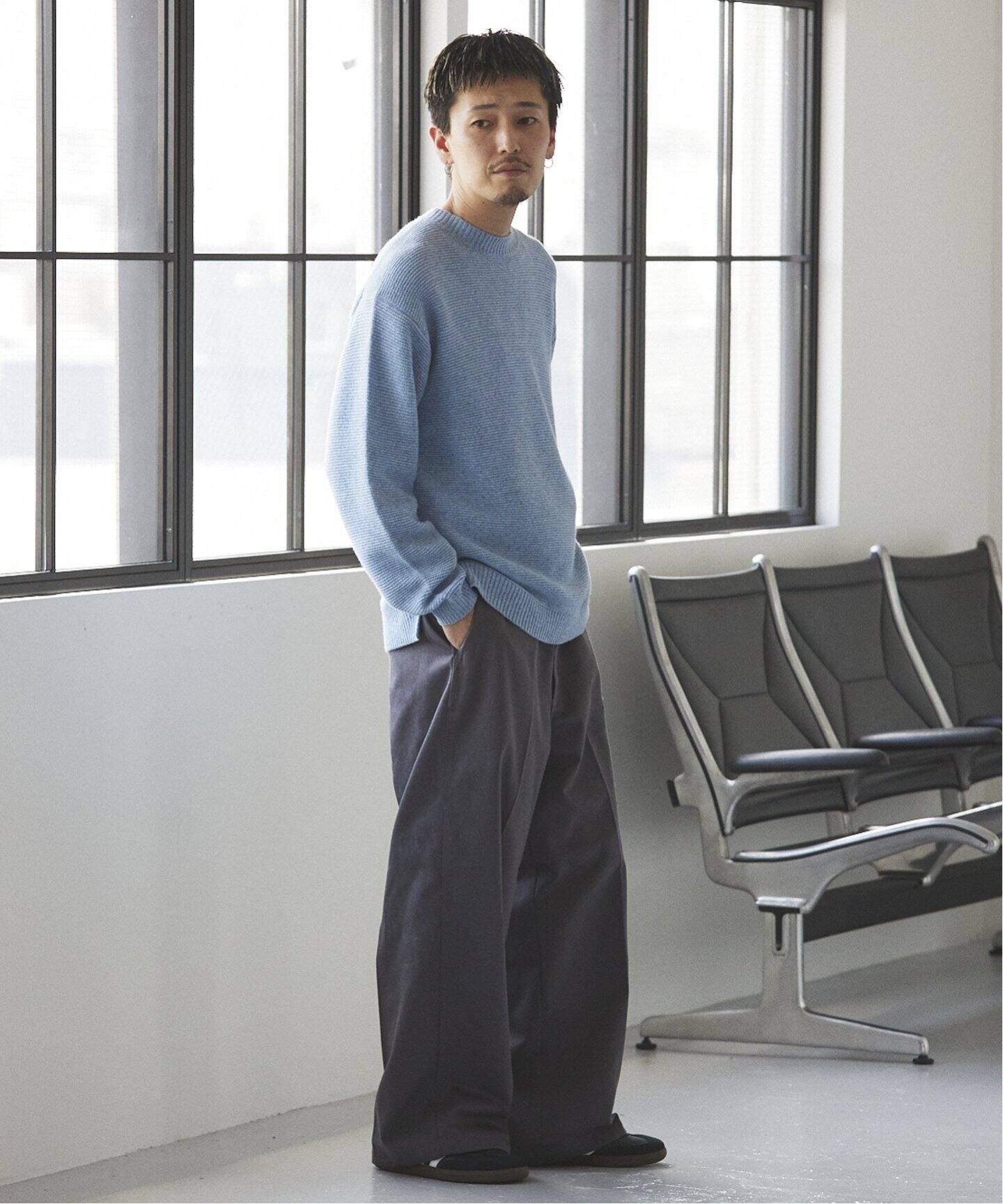 HAMILTON WOOL ガーター クルーネックニット（ニット／セーター）｜JOURNAL STANDARD relume（ジャーナル ...