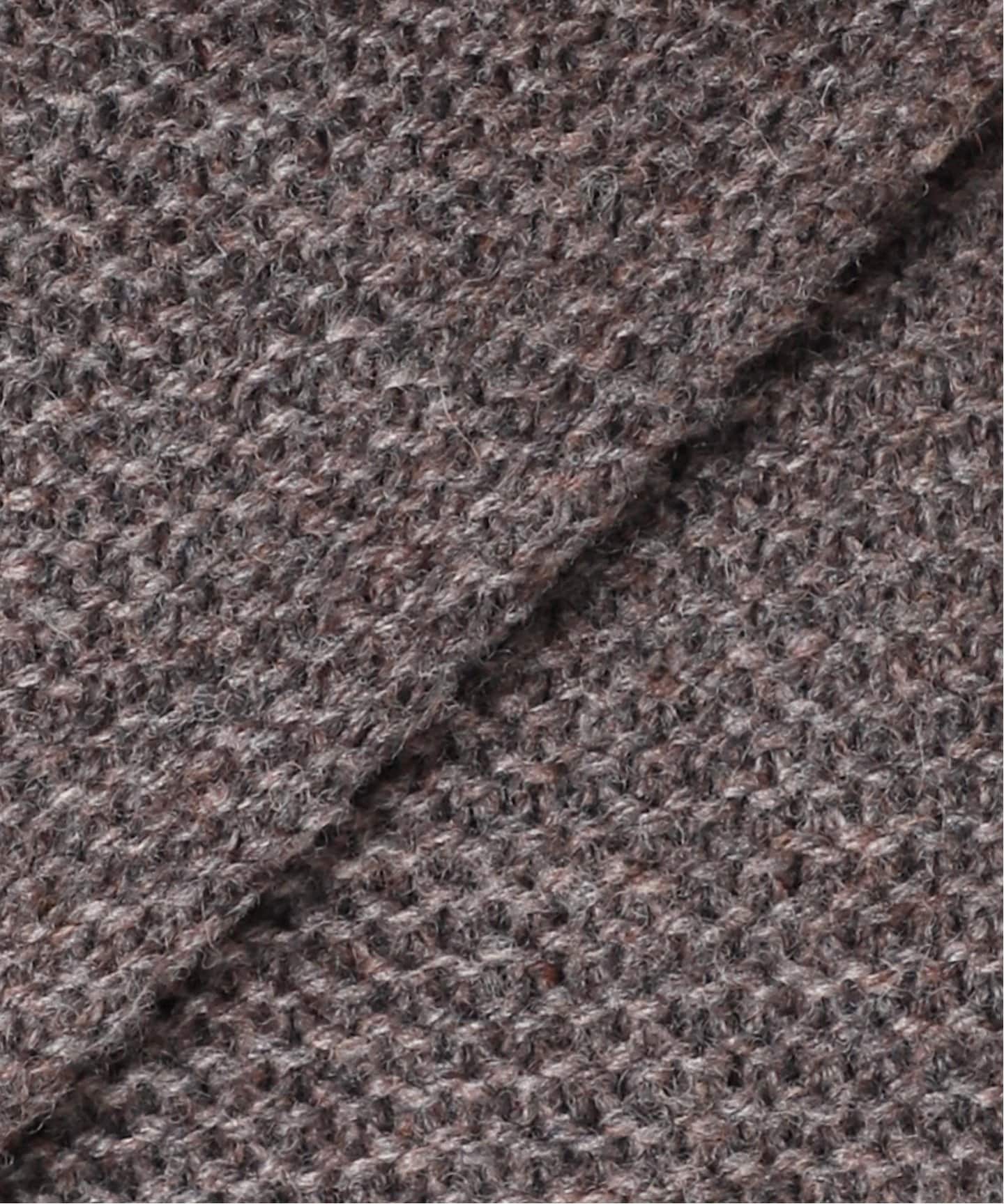 HAMILTON WOOL ガーター ヘンリーネックニット（ニット／セーター