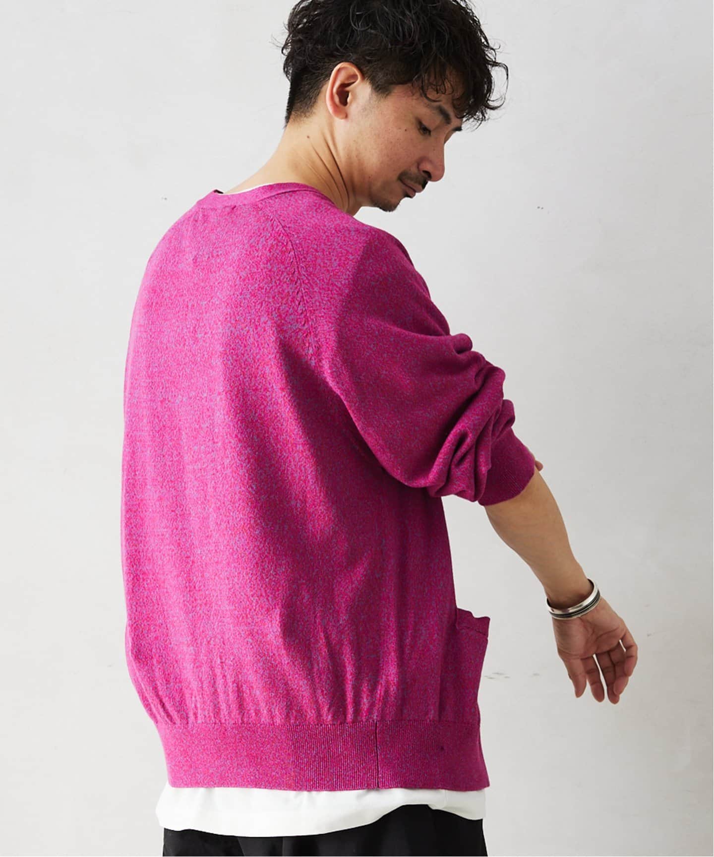 JOURNAL STANDARD relume メッシュニットカーディガン JOURNAL STANDARD relume｜メッシュニットカーディガン