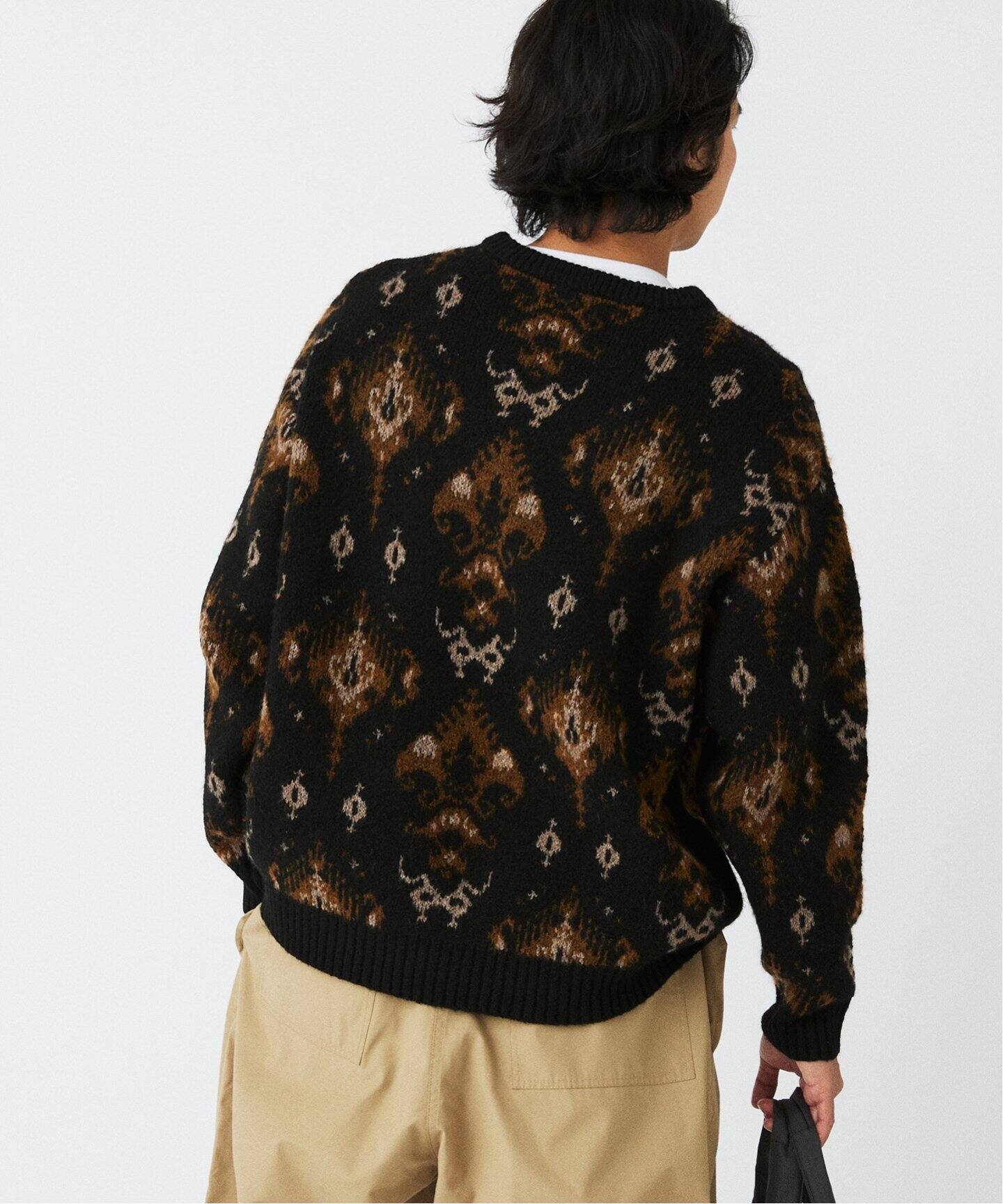 CALIFORNIA アモルファス ジャガードニット（ニット／セーター