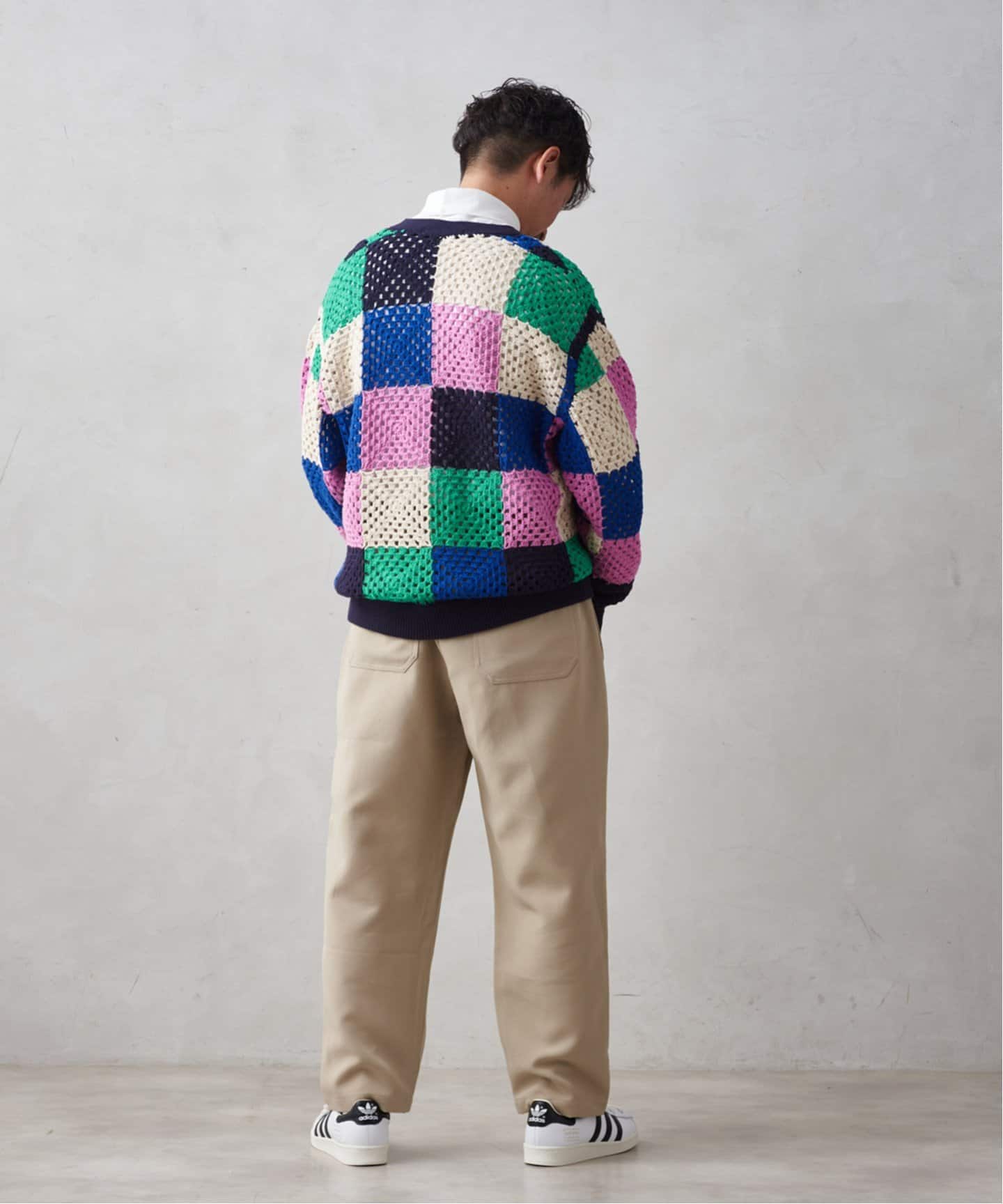 JOURNAL STANDARD relume - ジャーナルスタンダード CALIFORNIA クロシェアミ ニットカーディガン CALIFORNIA クロシェアミ ニットカーディガン 