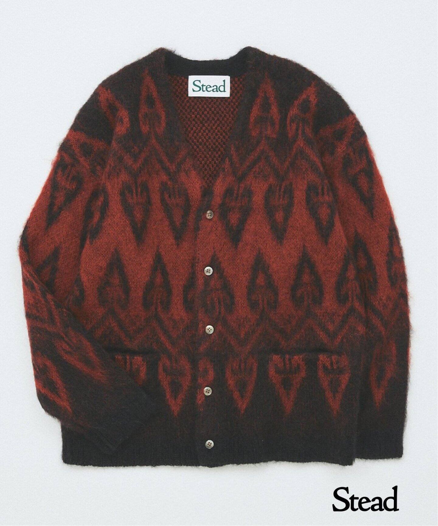 J.S.Homestead / Stead モヘアミックス アラベスクカーディガン  